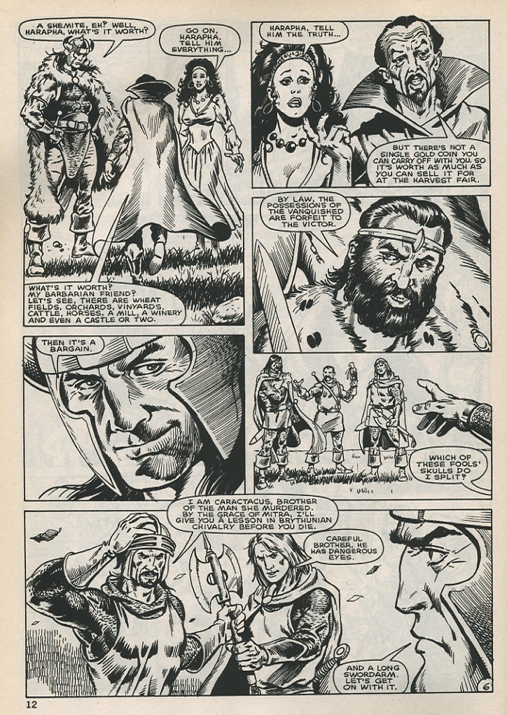 Read online The Savage Sword Of Conan comic -  Issue #130 - 12