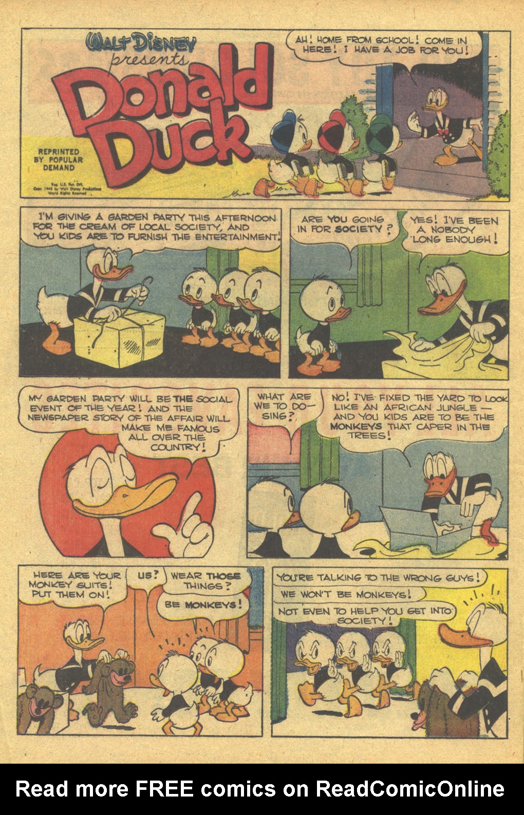 Read online Walt Disney's Comics and Stories comic -  Issue #307 - 20