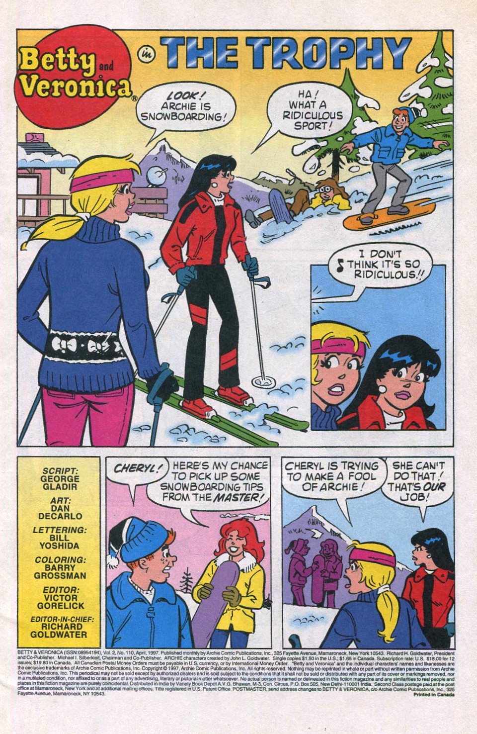 Read online Betty and Veronica (1987) comic -  Issue #110 - 3