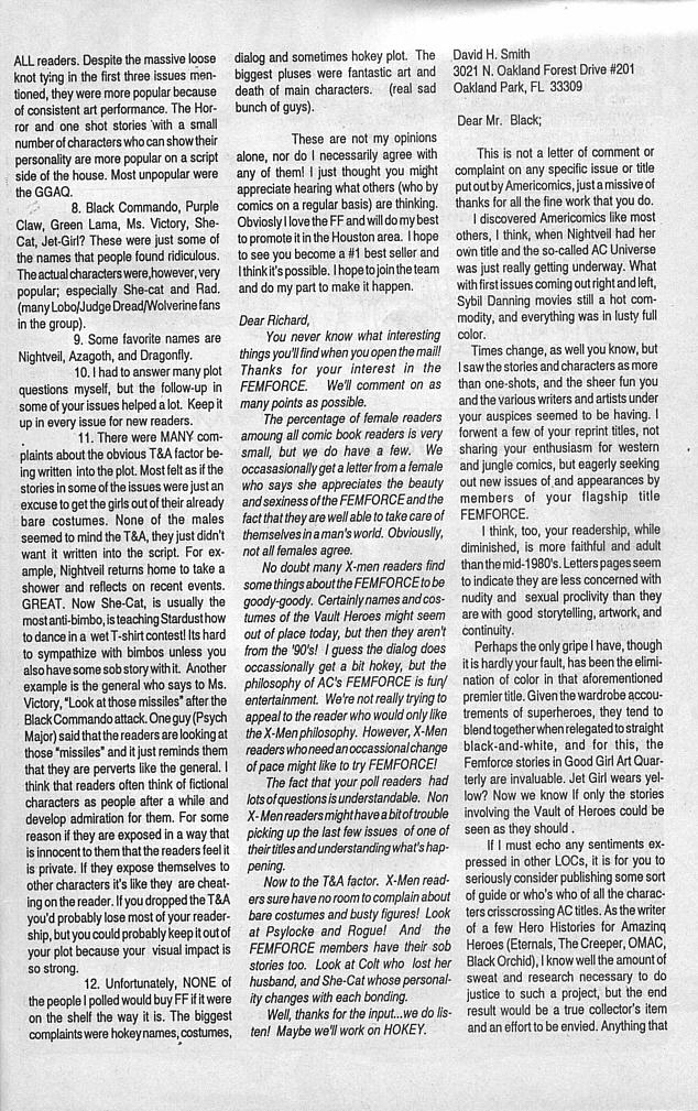 Read online Femforce comic -  Issue #45 - 41