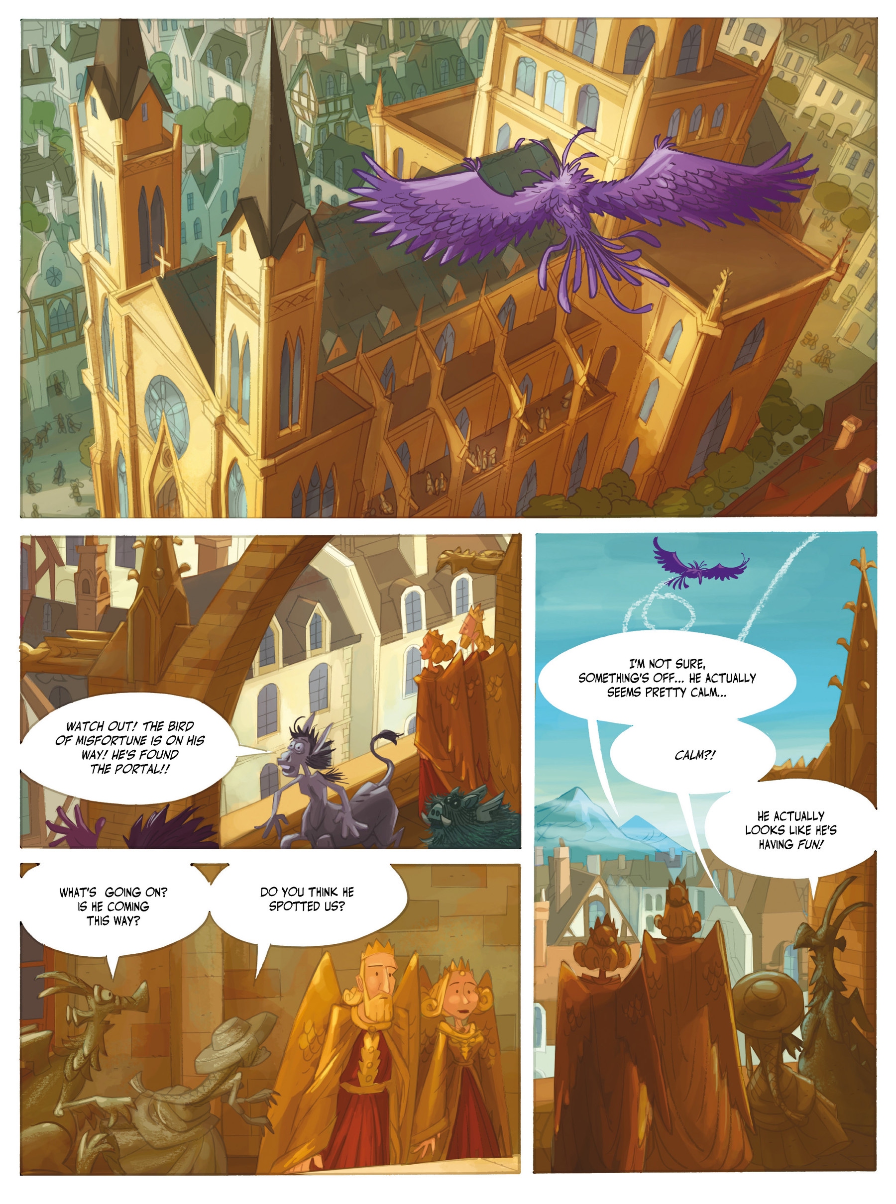 Read online Gregory and the Gargoyles comic -  Issue #3 - 54