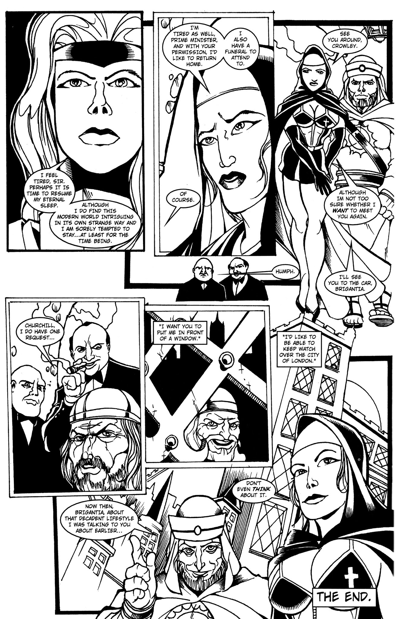 Read online Warrior Nun Brigantia comic -  Issue #3 - 18