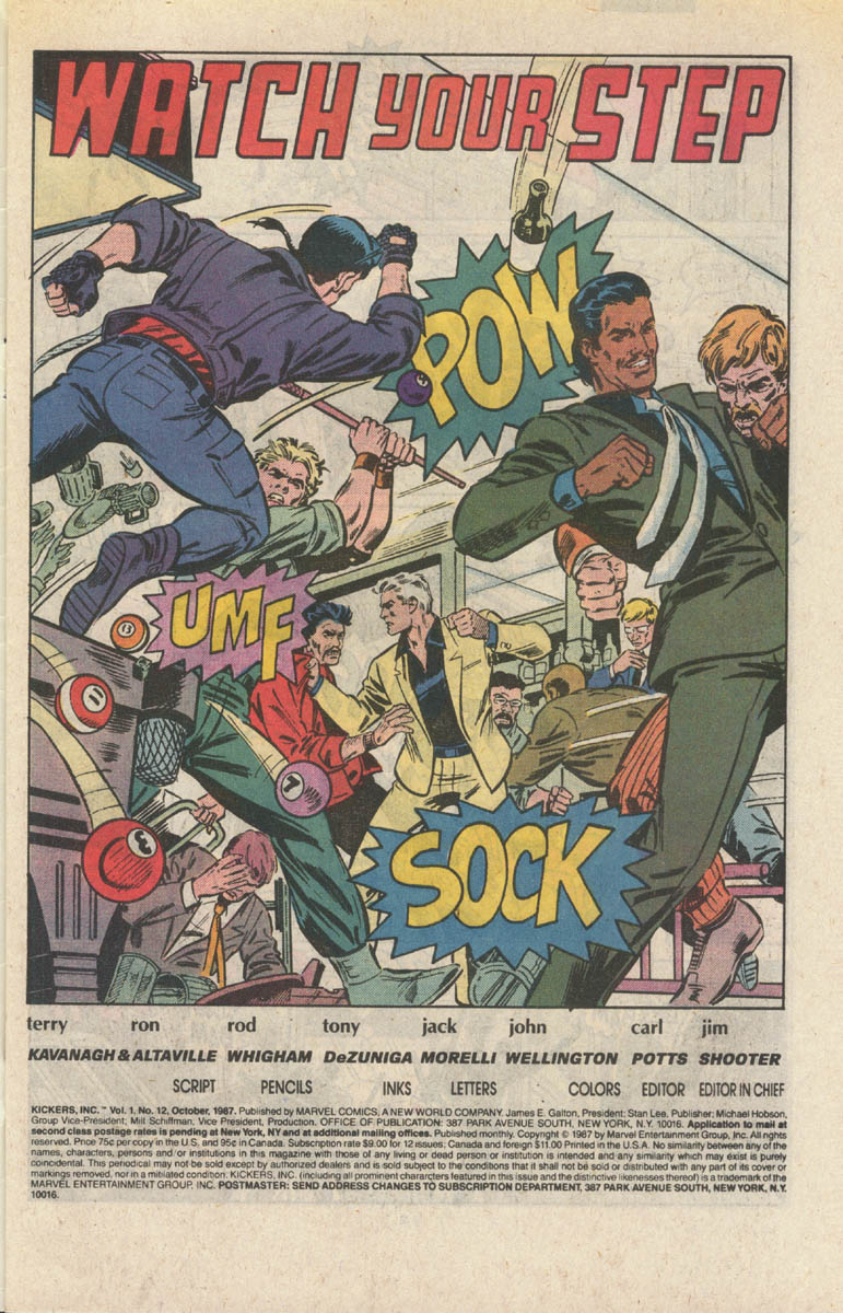 Read online Kickers, Inc. comic -  Issue #12 - 2
