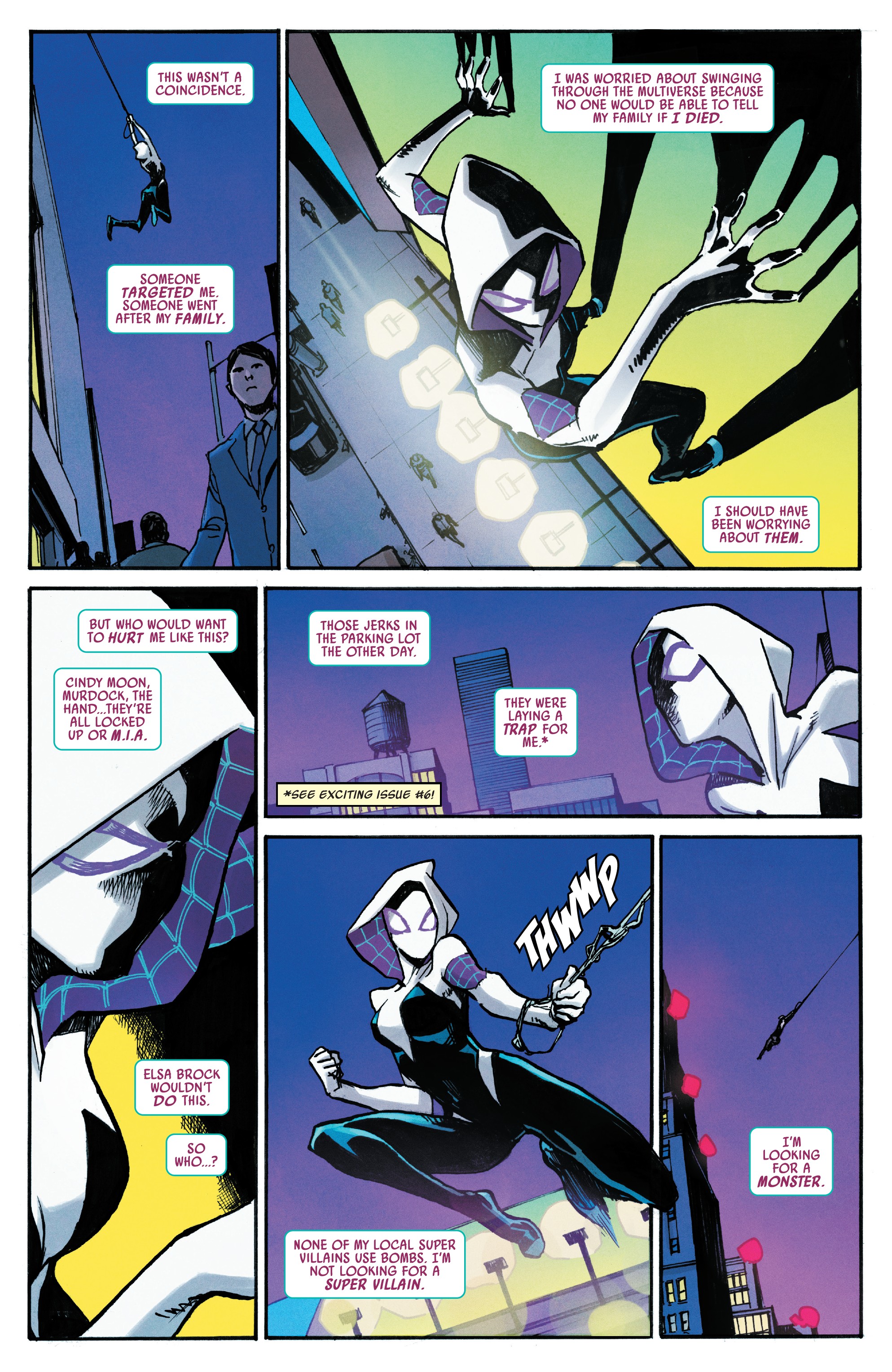 Read online Spider-Gwen: Ghost-Spider comic -  Issue #9 - 8