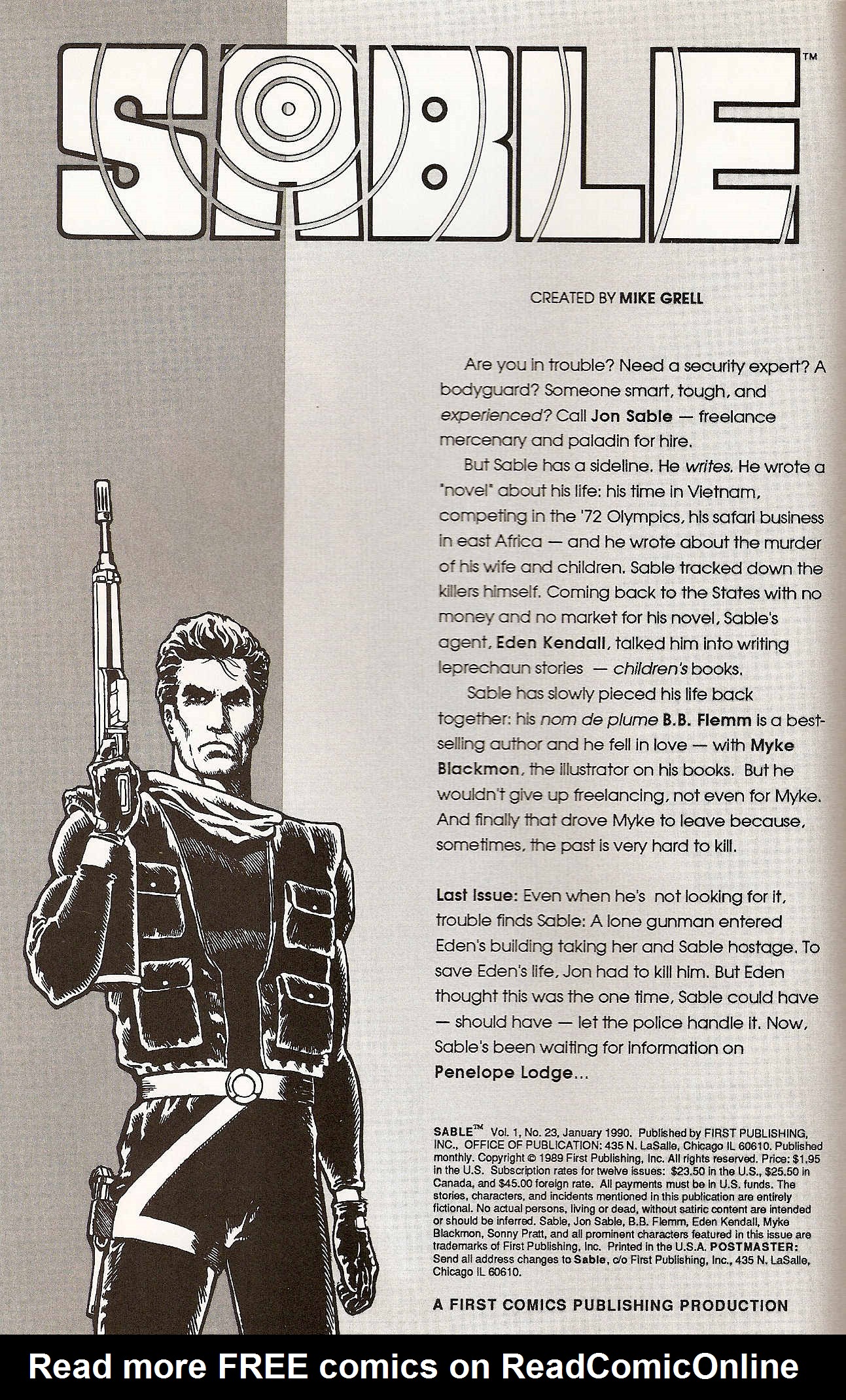 Read online Sable comic -  Issue #23 - 2