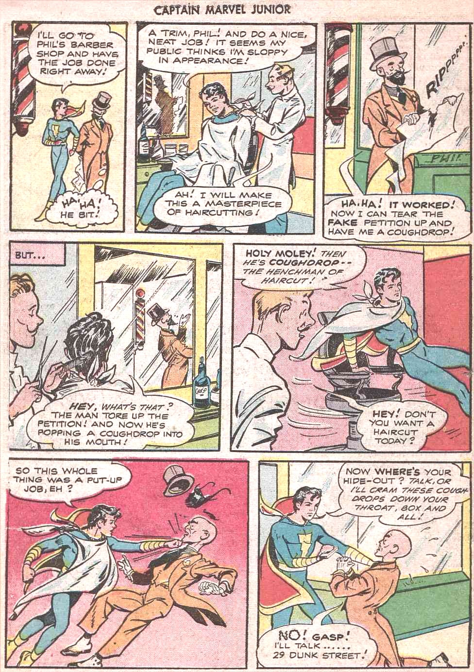 Read online Captain Marvel, Jr. comic -  Issue #53 - 17