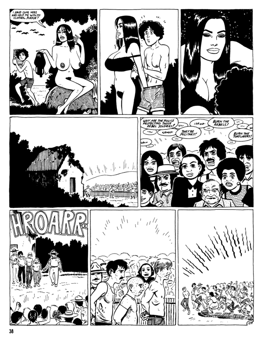 Read online Love and Rockets (1982) comic -  Issue #40 - 40