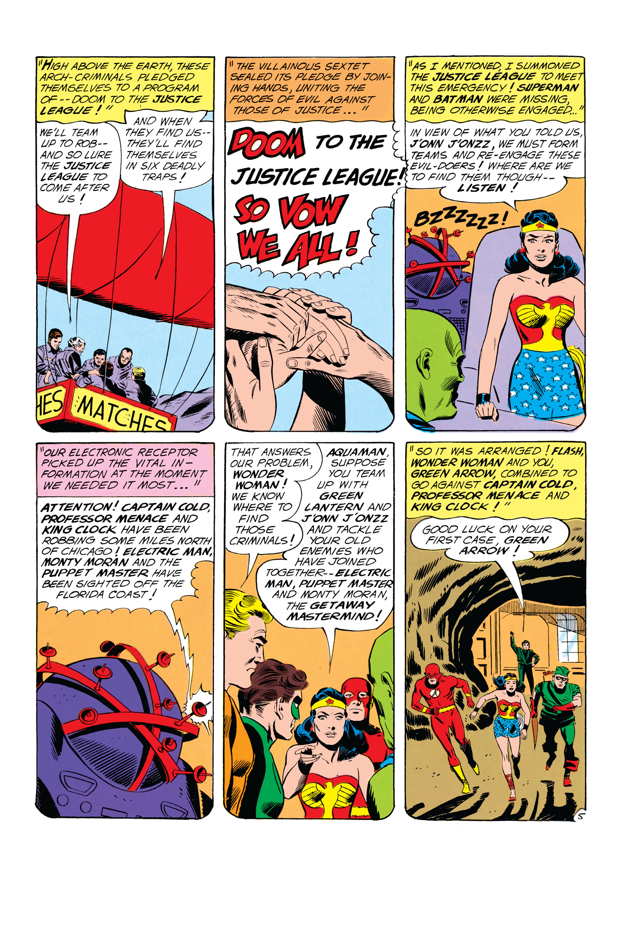 Read online Justice League of America (1960) comic -  Issue #5 - 6