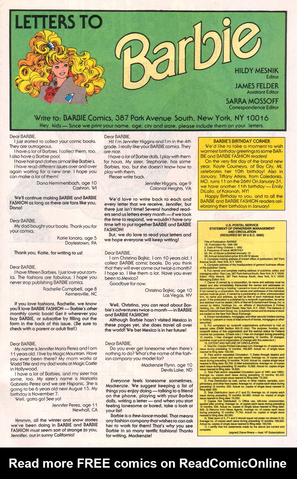 Read online Barbie comic -  Issue #27 - 33