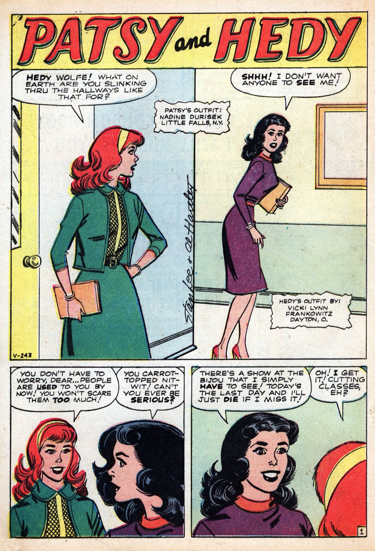 Read online Patsy and Hedy comic -  Issue #77 - 16