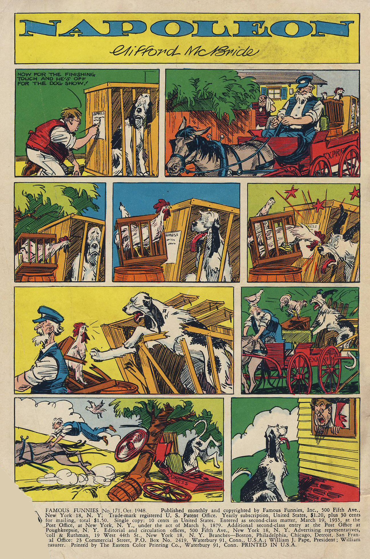 Read online Famous Funnies comic -  Issue #171 - 2