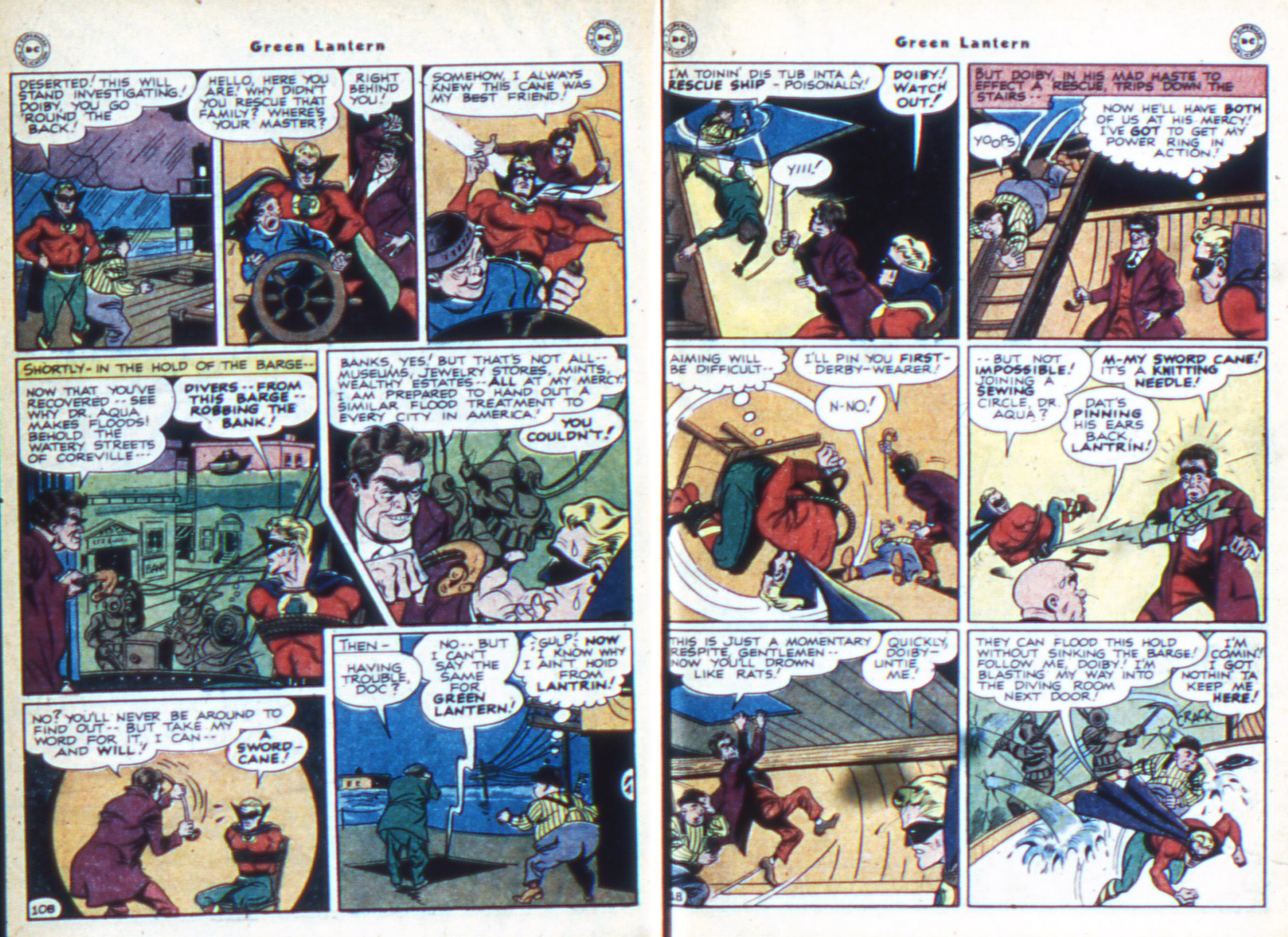 Read online Green Lantern (1941) comic -  Issue #26 - 14