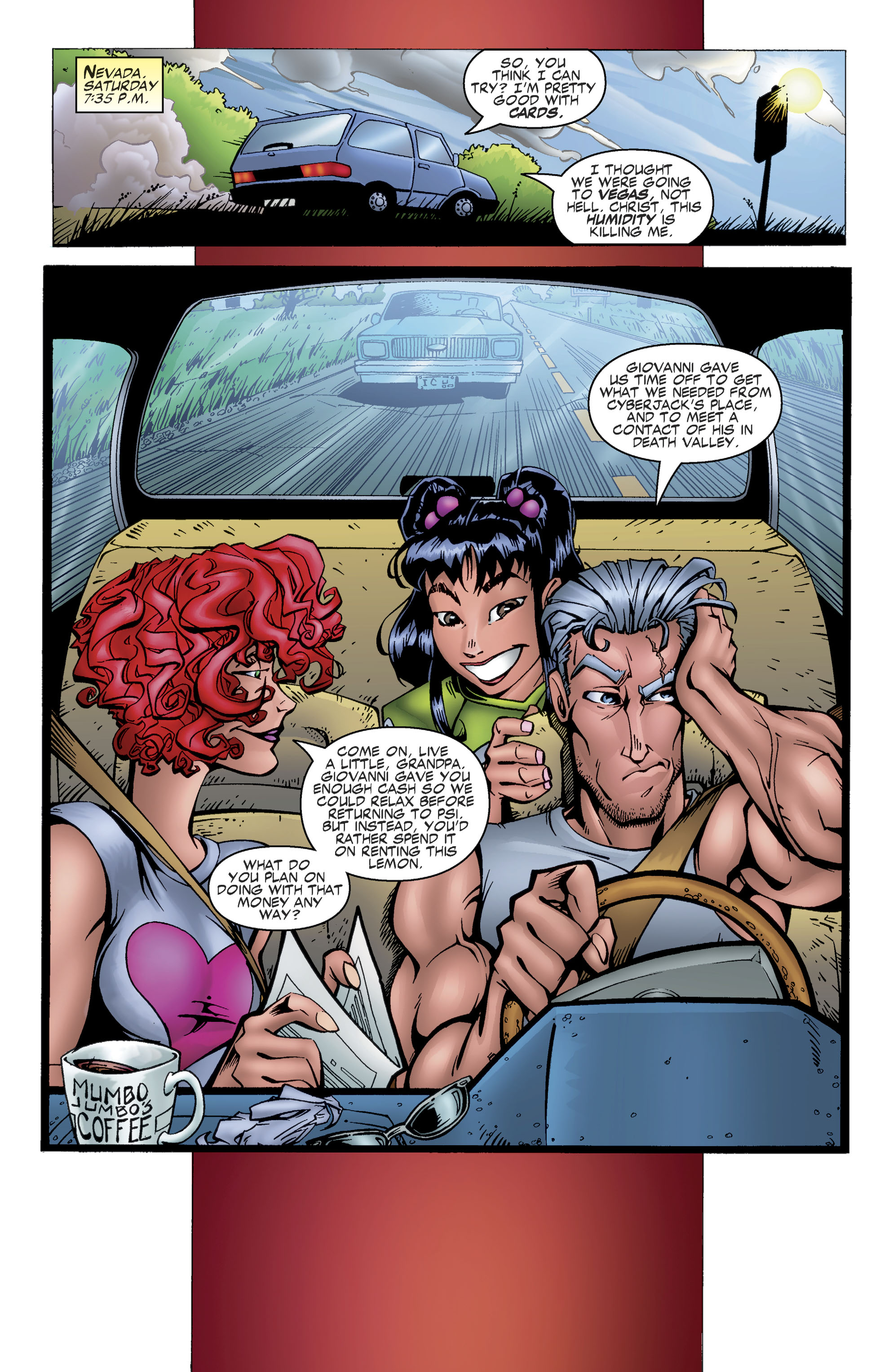 Read online Backlash comic -  Issue #23 - 5