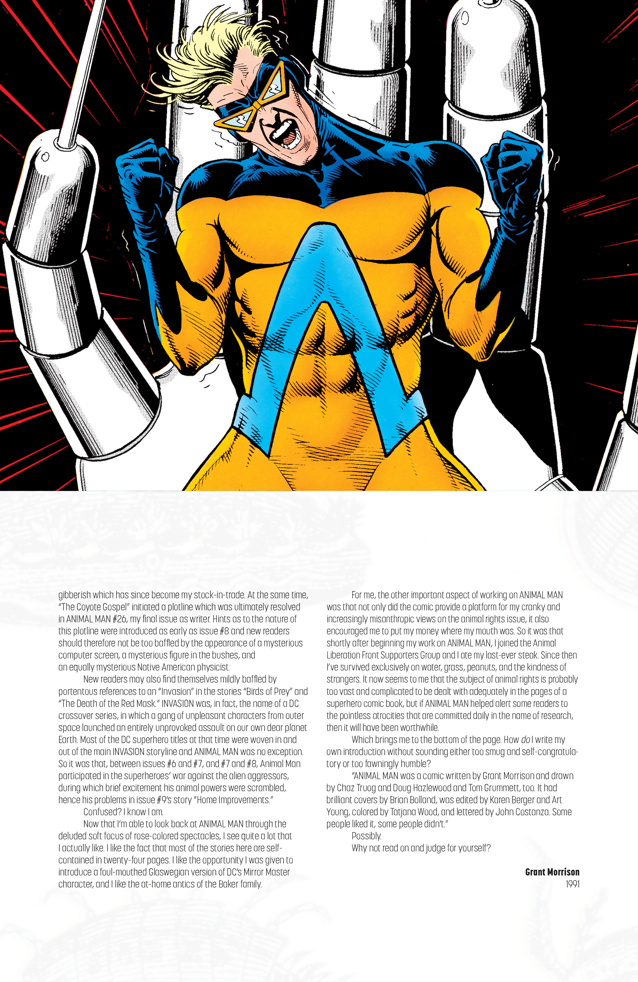 Read online Animal Man (1988) comic -  Issue # _ by Grant Morrison 30th Anniversary Deluxe Edition Book 1 (Part 1) - 6