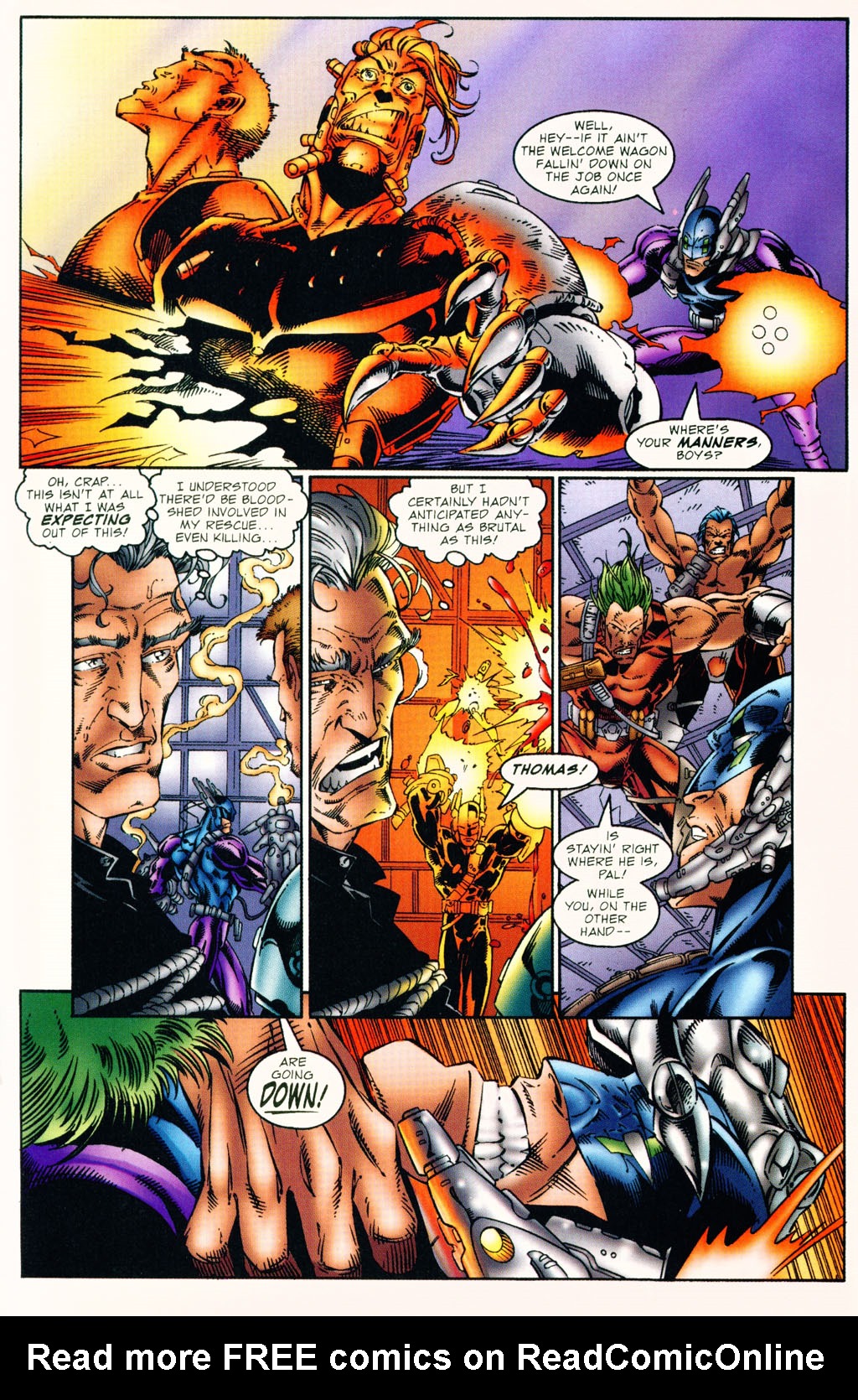 Read online Team Youngblood comic -  Issue #18 - 19