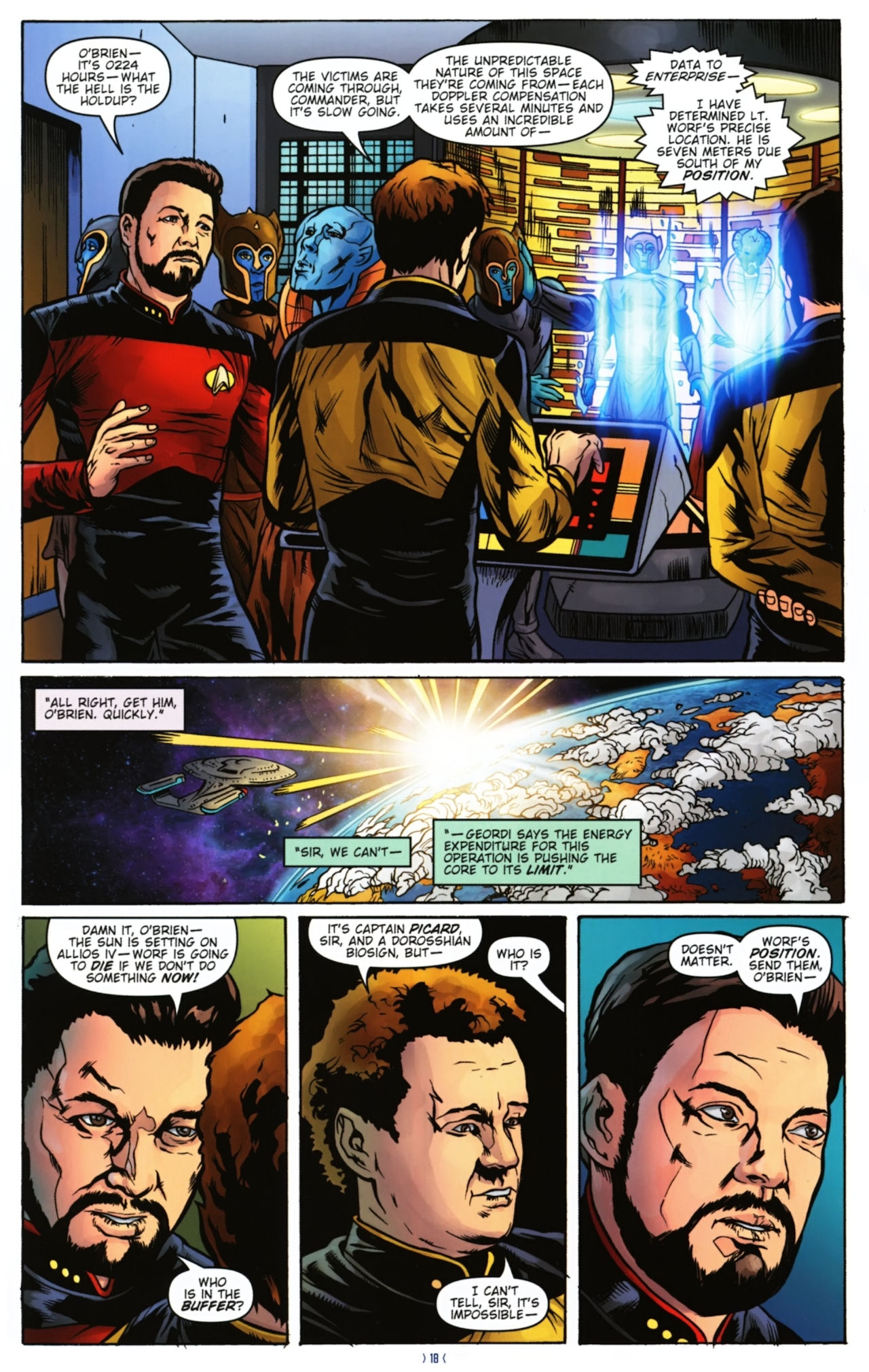 Read online Star Trek: The Next Generation: Ghosts comic -  Issue #5 - 20