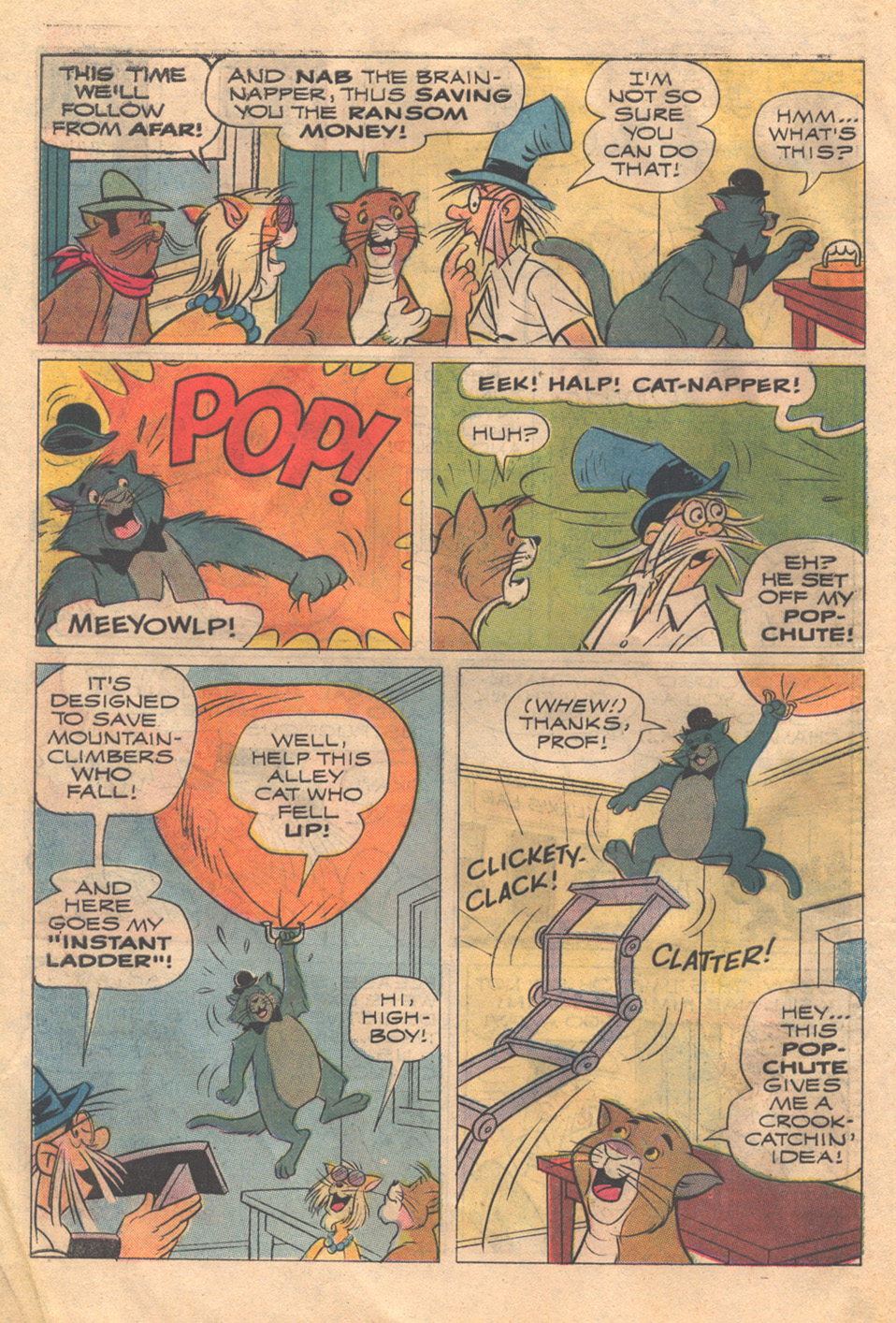 Read online O'Malley and the Alley Cats comic -  Issue #9 - 10