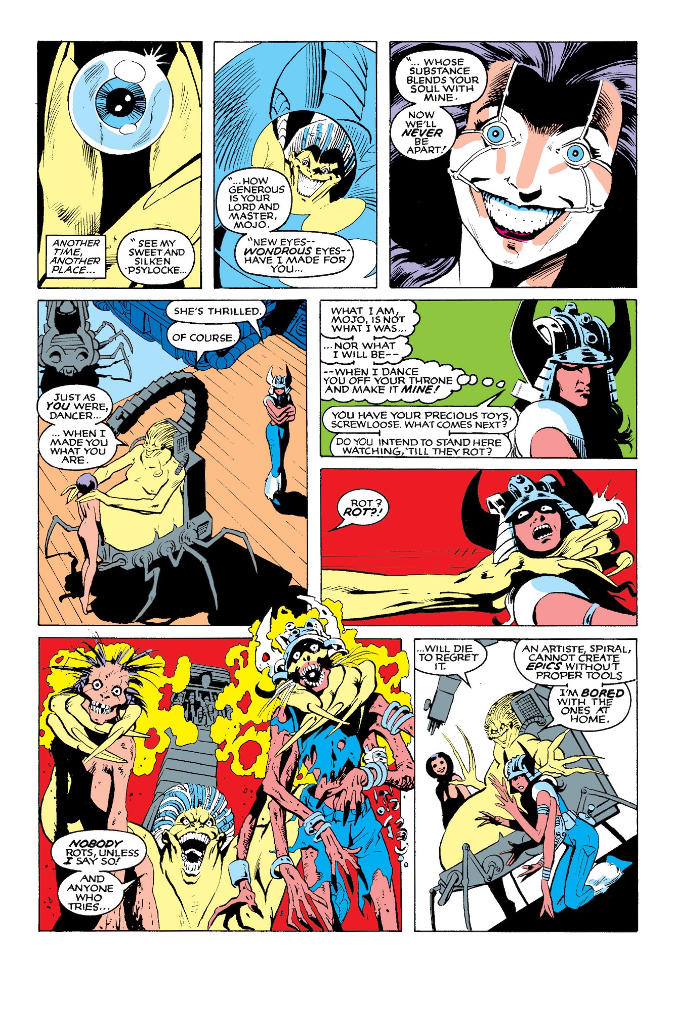 Read online New Mutants Classic comic -  Issue # TPB 6 - 115
