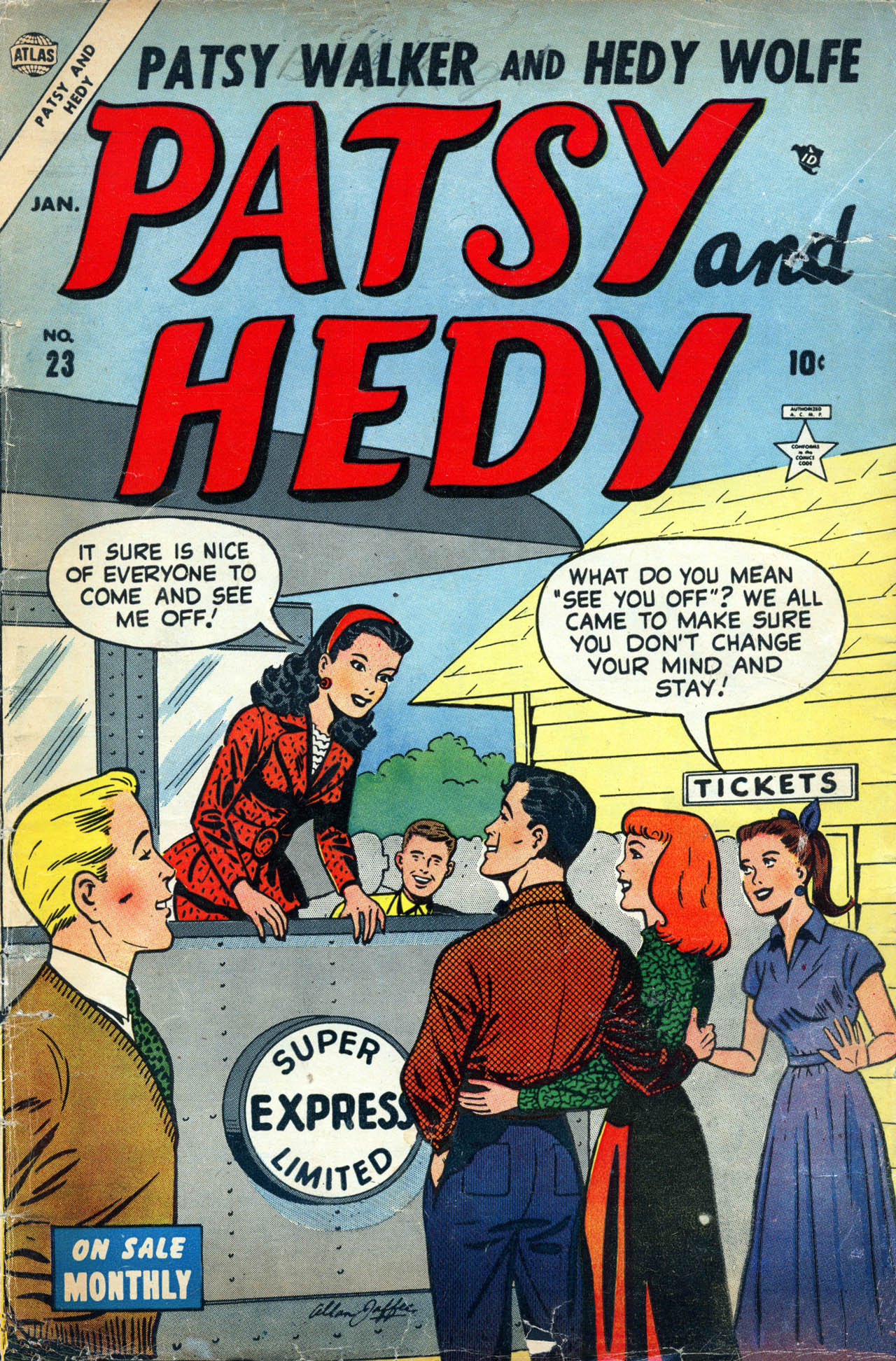 Read online Patsy and Hedy comic -  Issue #23 - 1