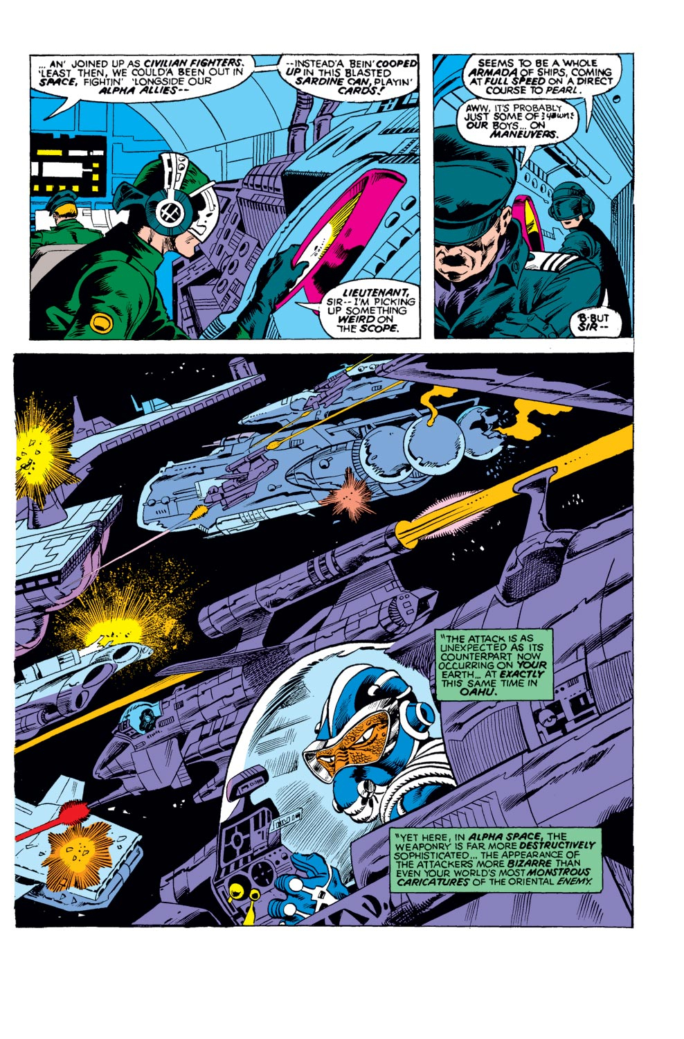 What If? (1977) issue 14 - Sgt. Fury had Fought WWII in Outer Space - Page 4