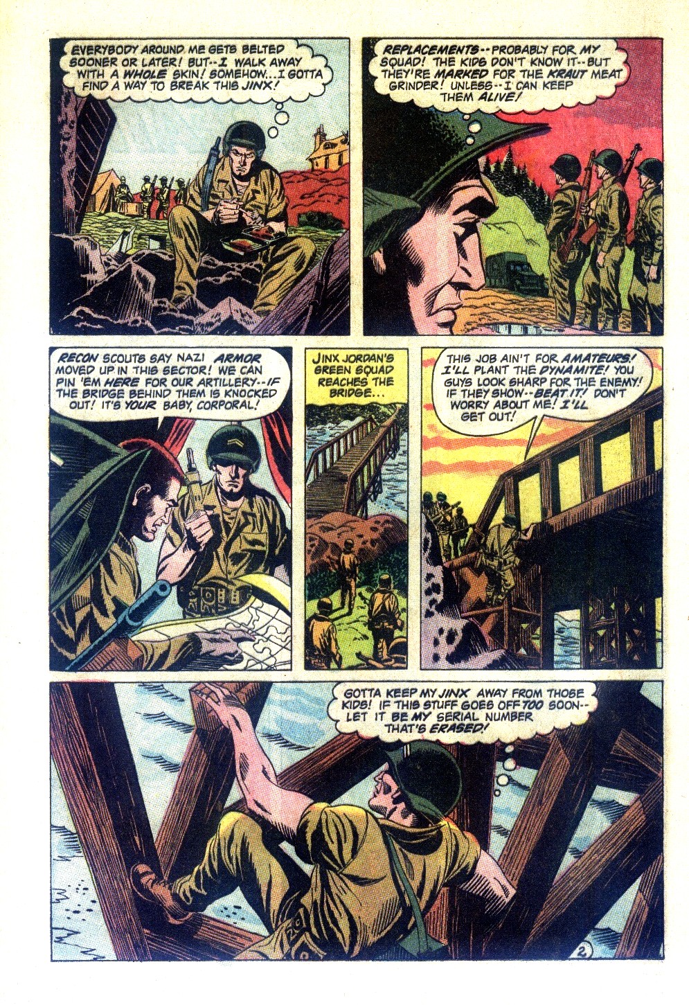 Read online Our Army at War (1952) comic -  Issue #166 - 24