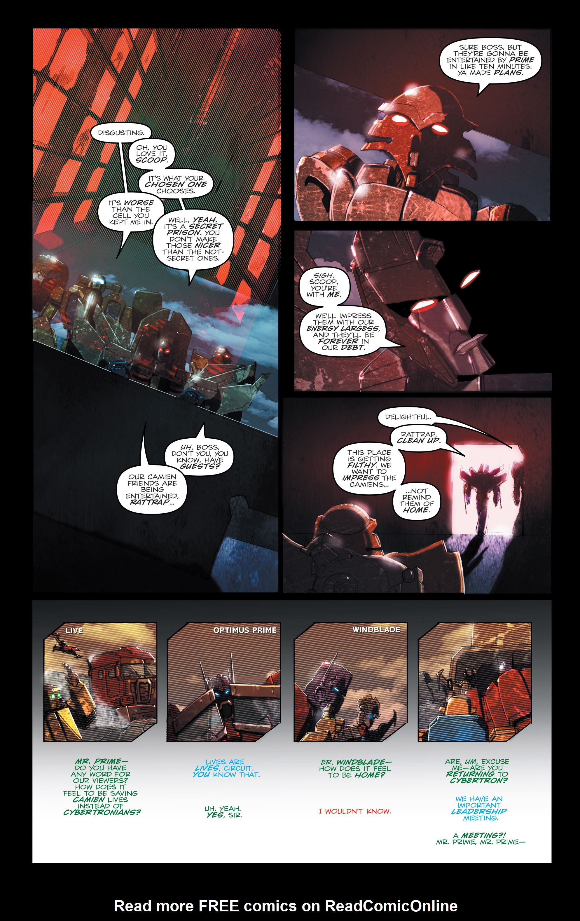 Read online The Transformers (2014) comic -  Issue #40 - 24