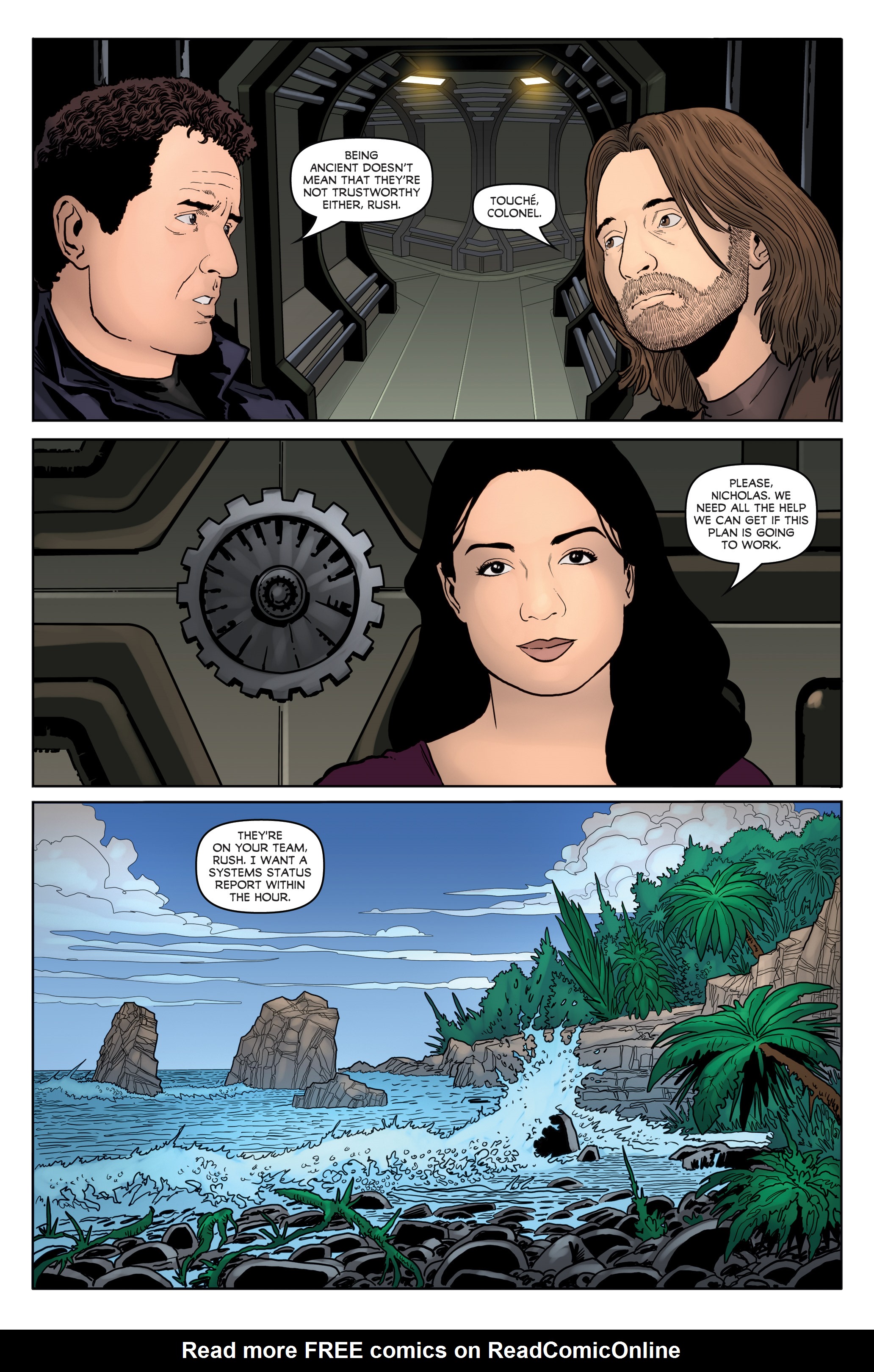 Read online Stargate Universe comic -  Issue #5 - 4