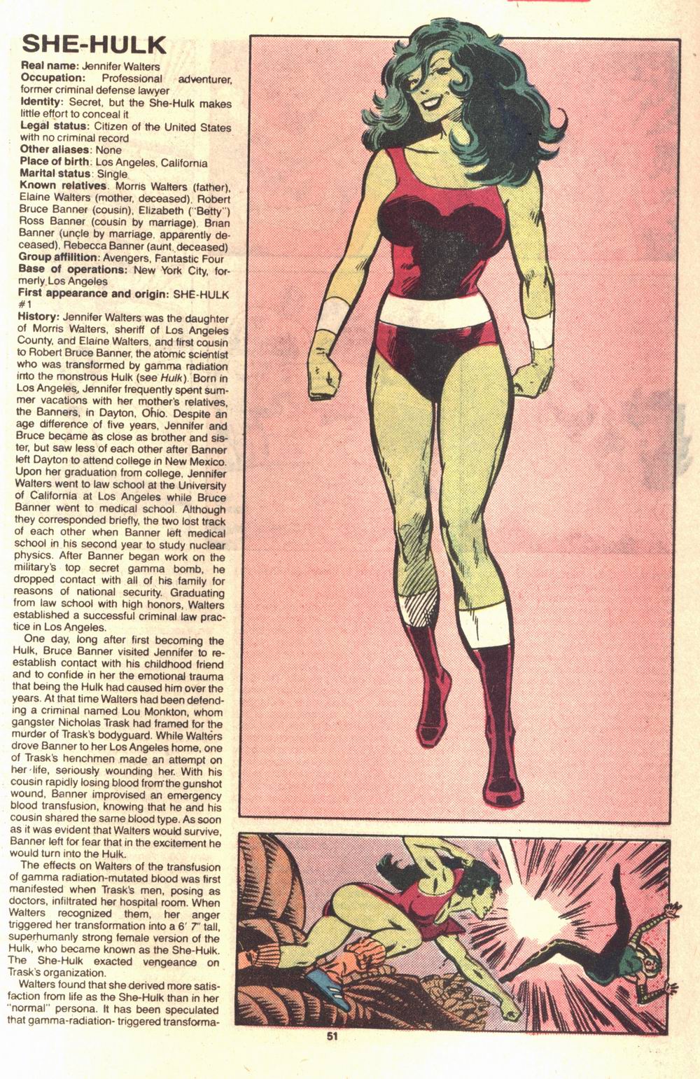 Read online The Official Handbook of the Marvel Universe Deluxe Edition comic -  Issue #11 - 53