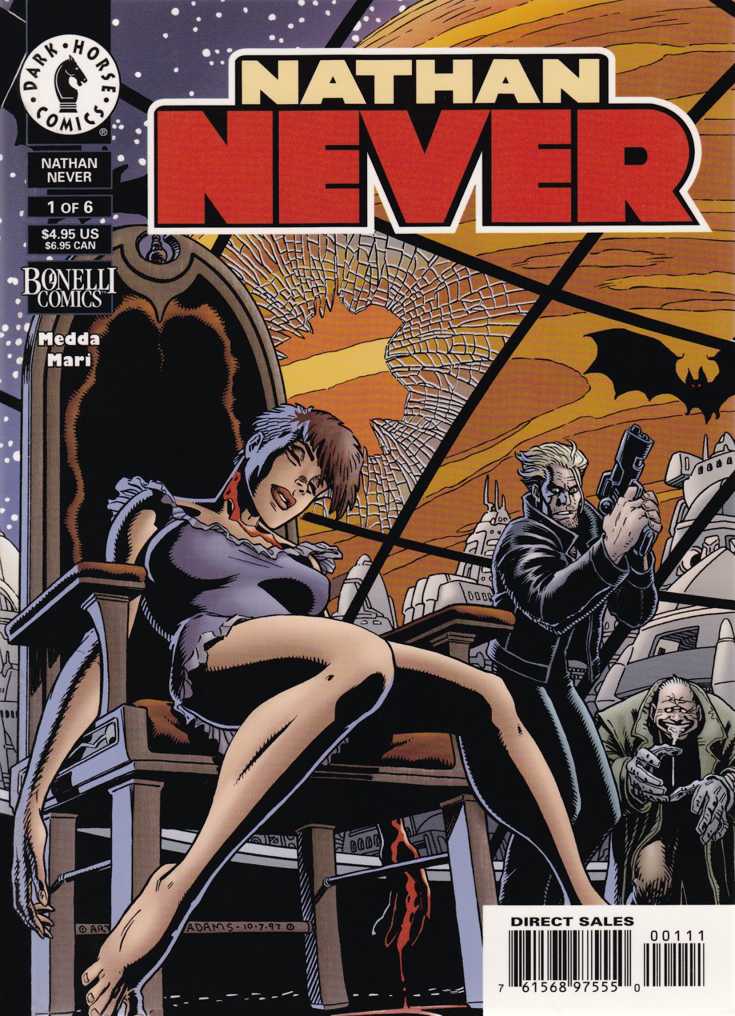 Read online Nathan Never comic -  Issue #1 - 1