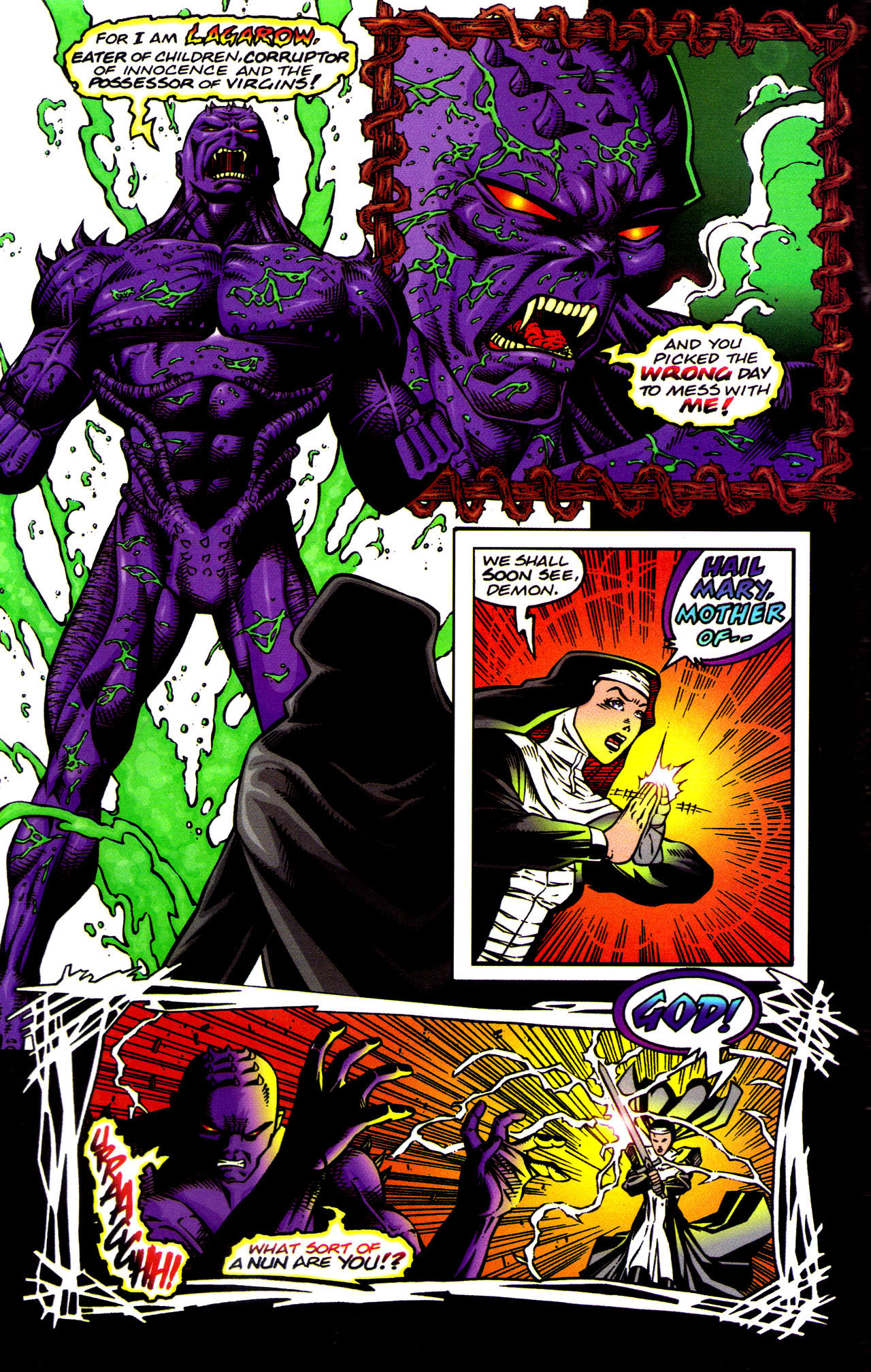 Read online Razor / Warrior Nun Areala - Faith comic -  Issue # Full - 7