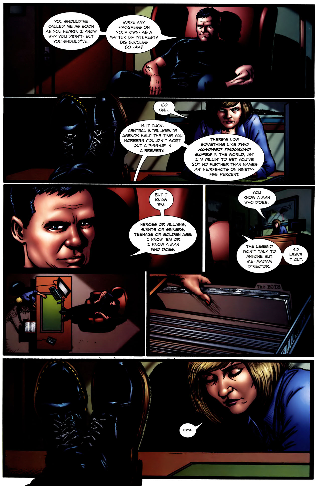 Read online The Boys comic -  Issue #1 - 14