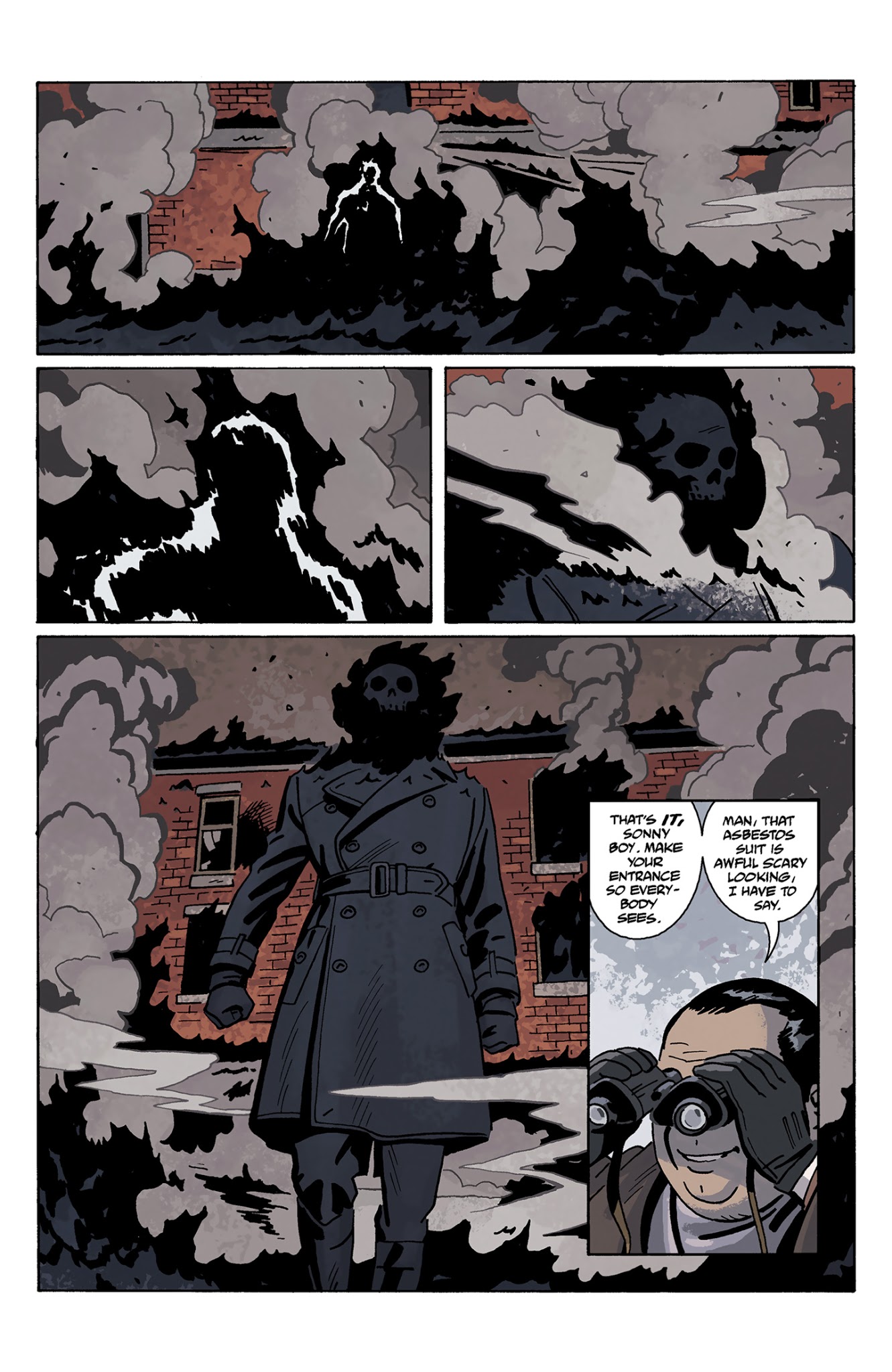 Read online Lobster Johnson: The Burning Hand comic -  Issue #3 - 9