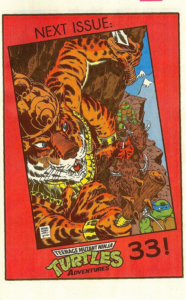 Read online Teenage Mutant Ninja Turtles Adventures (1989) comic -  Issue #32 - 32
