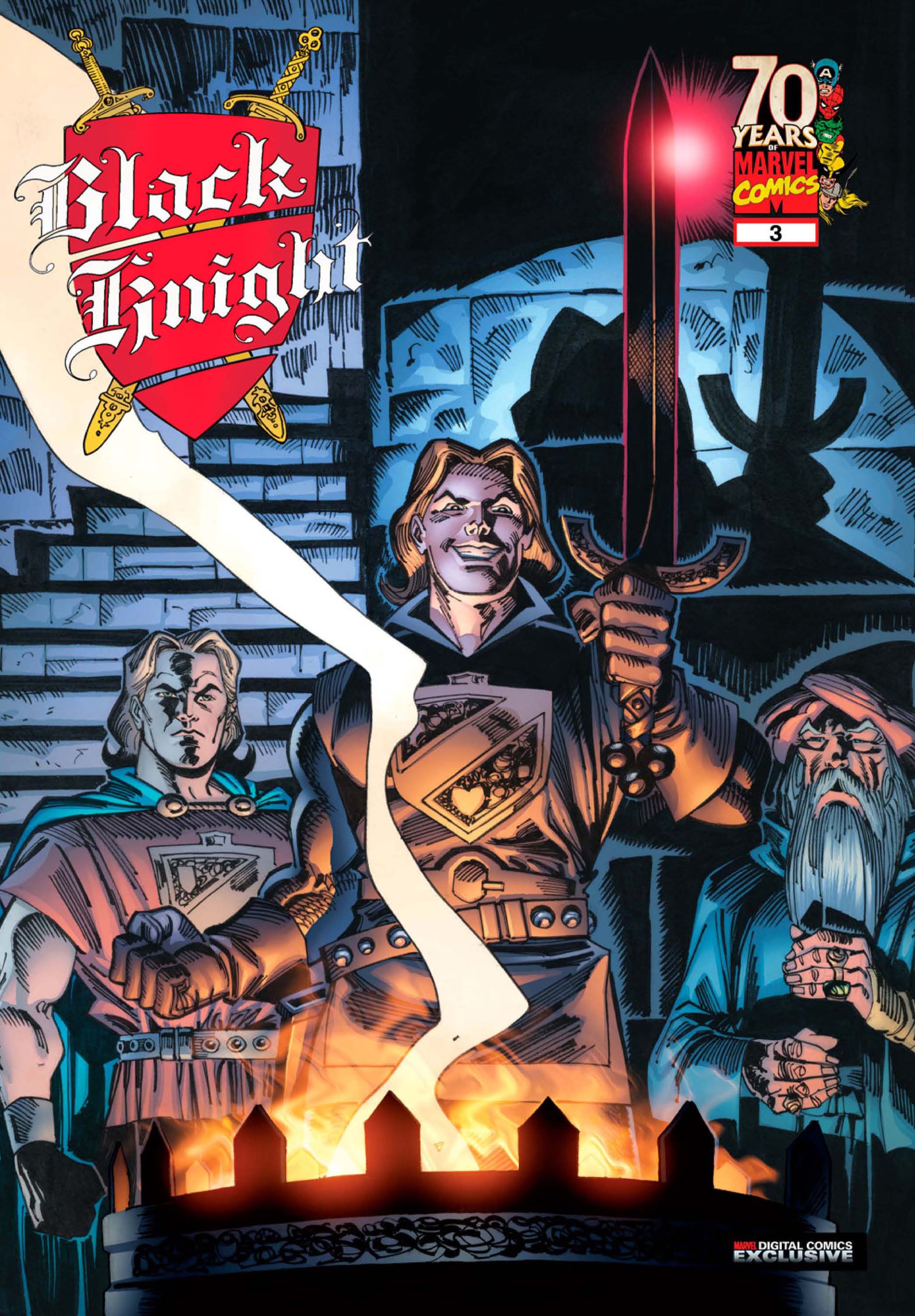 Read online Black Knight (2009) comic -  Issue #3 - 1