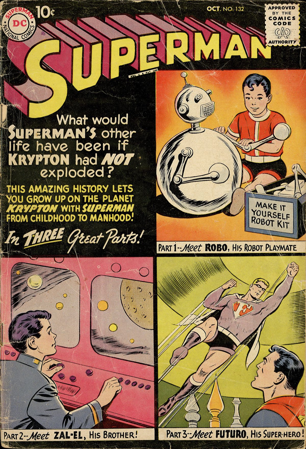 Read online Superman (1939) comic -  Issue #132 - 1