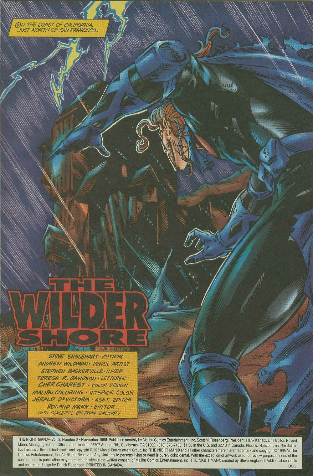 Read online The Night Man (1995) comic -  Issue #2 - 2