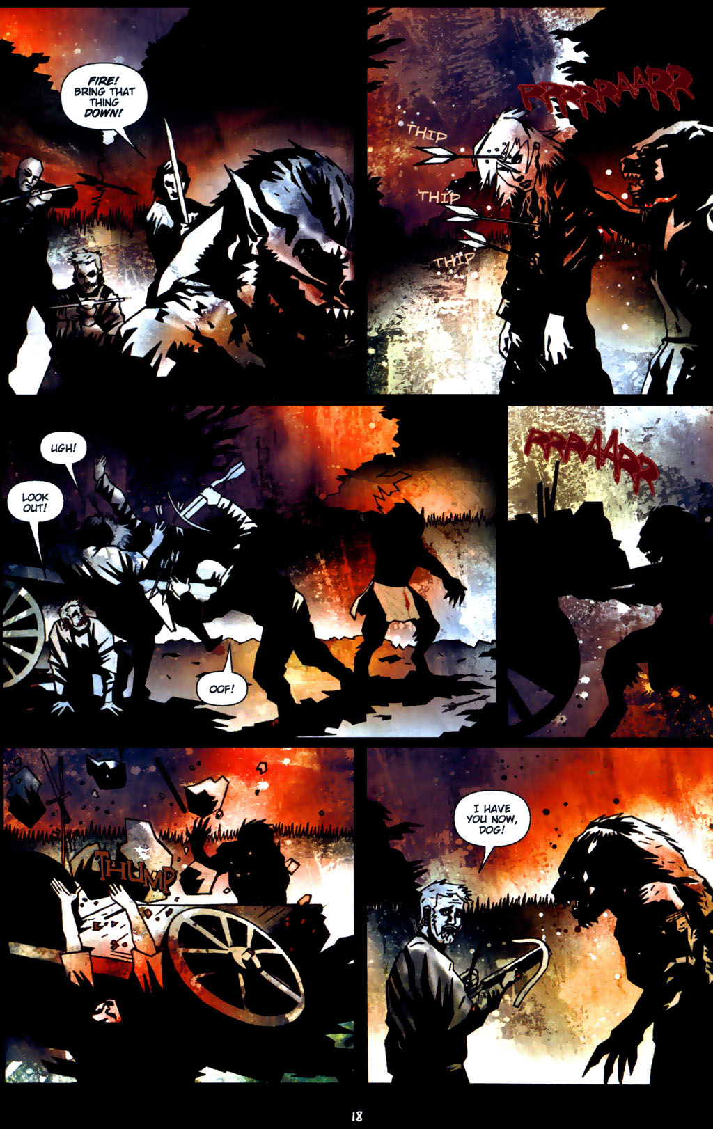 Read online Underworld: Red In Tooth And Claw comic -  Issue #3 - 16