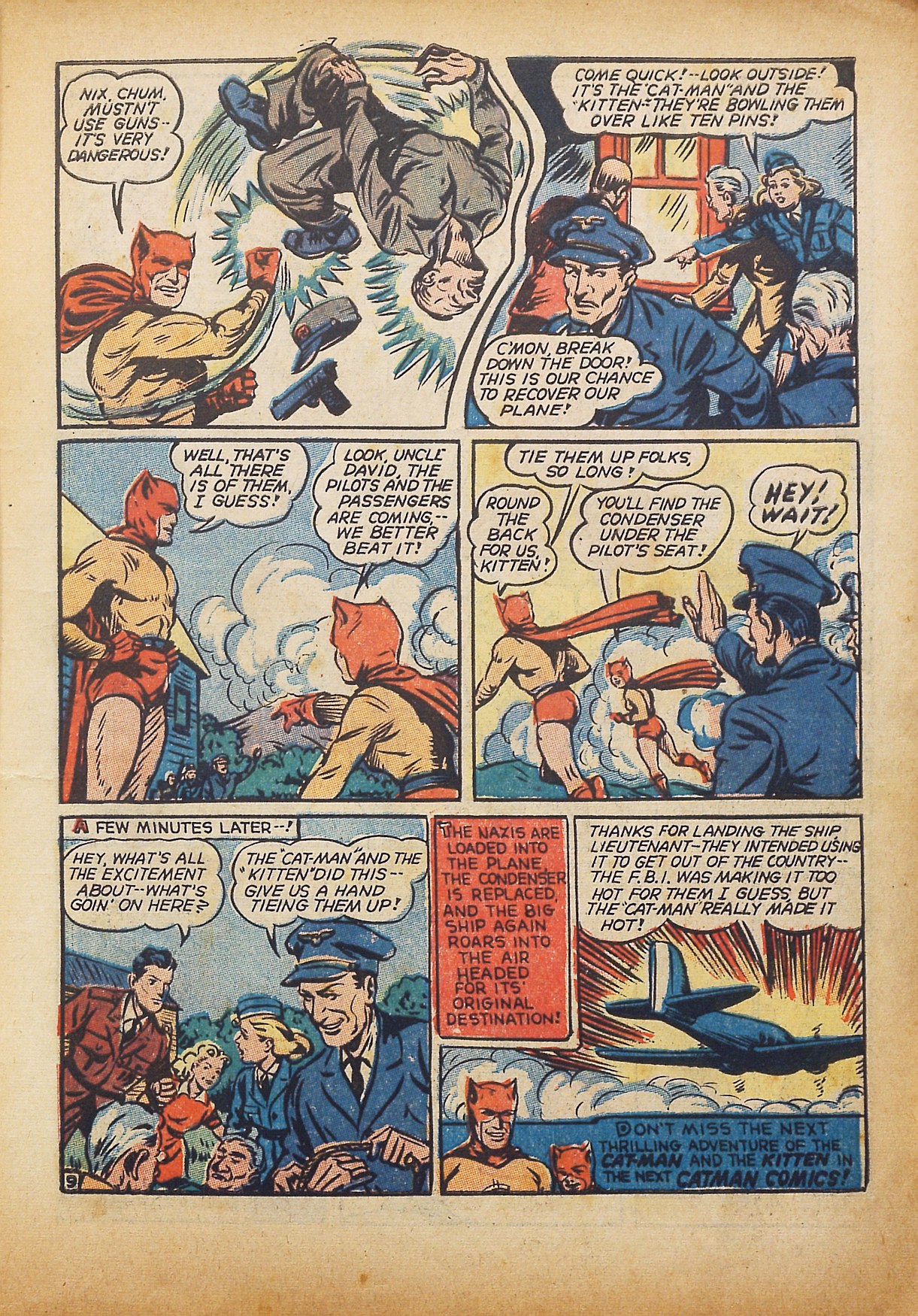 Read online Cat-Man Comics comic -  Issue #14 - 11