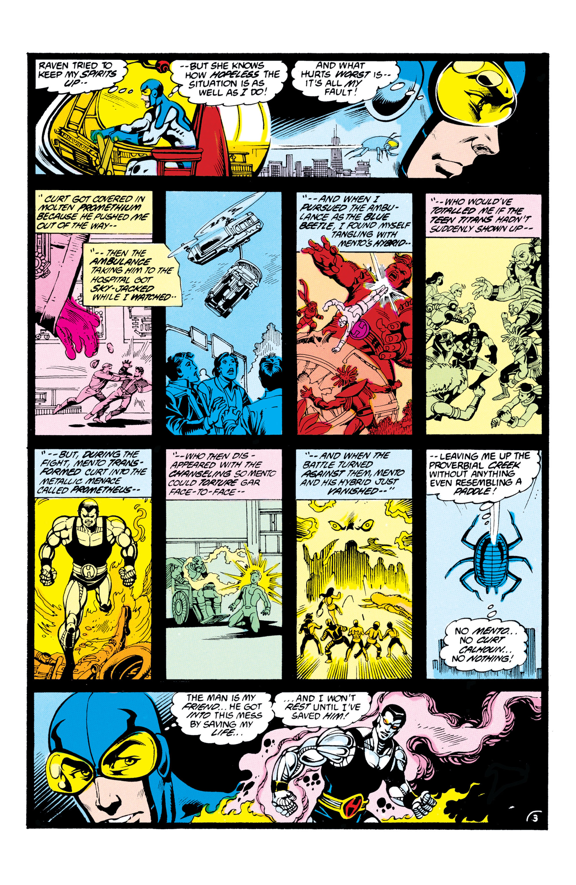 Read online Blue Beetle (1986) comic -  Issue #14 - 4