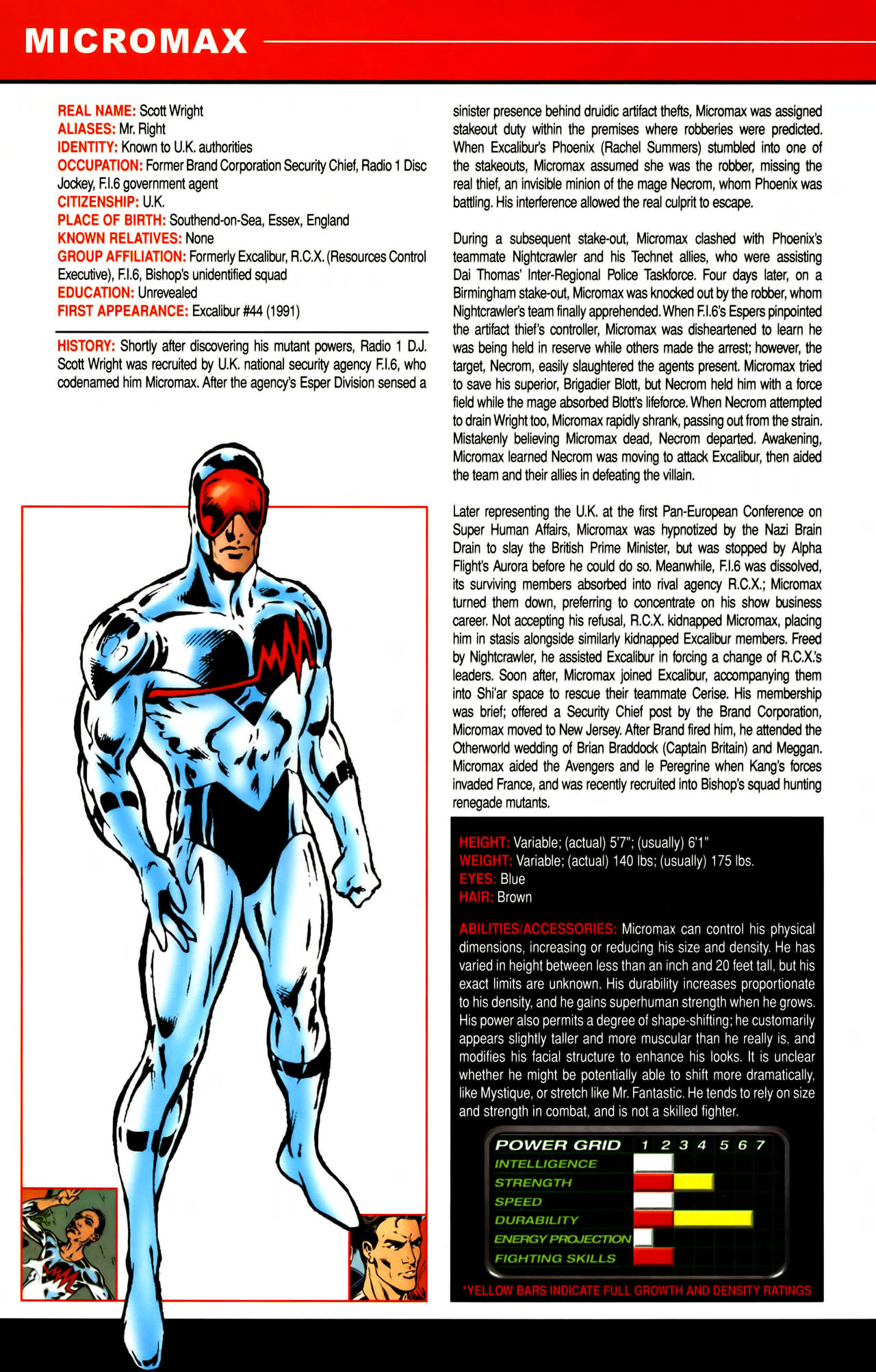 Read online All-New Official Handbook of the Marvel Universe A to Z comic -  Issue #7 - 32