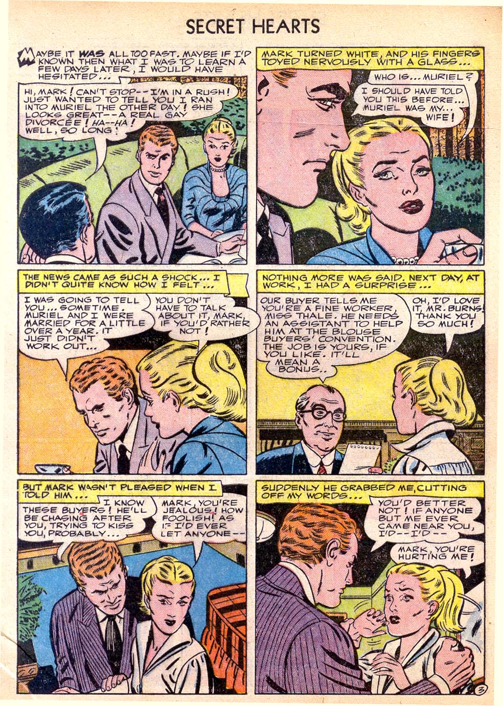 Read online Secret Hearts comic -  Issue #11 - 5