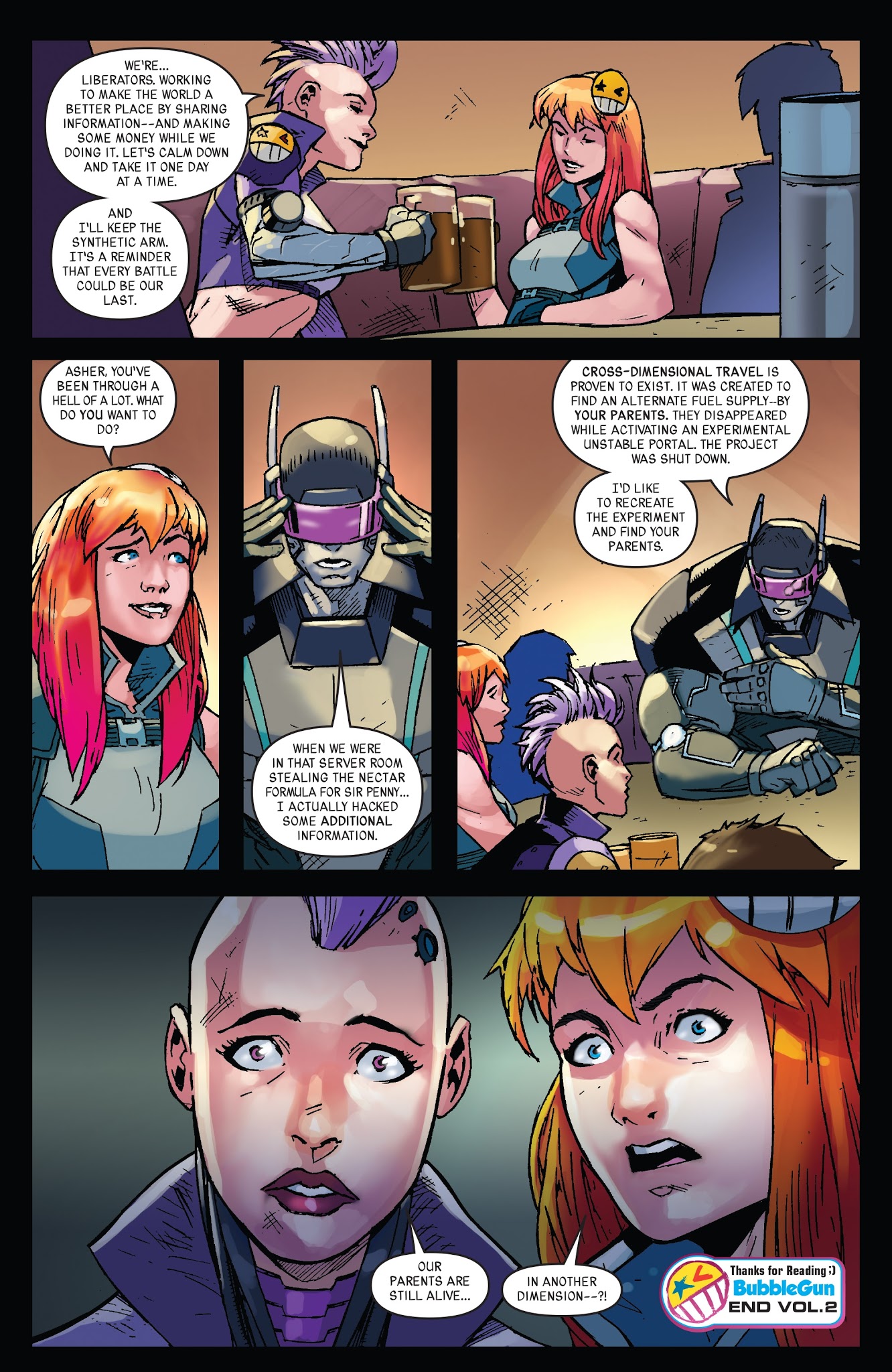 Read online BubbleGun (2017) comic -  Issue #5 - 22