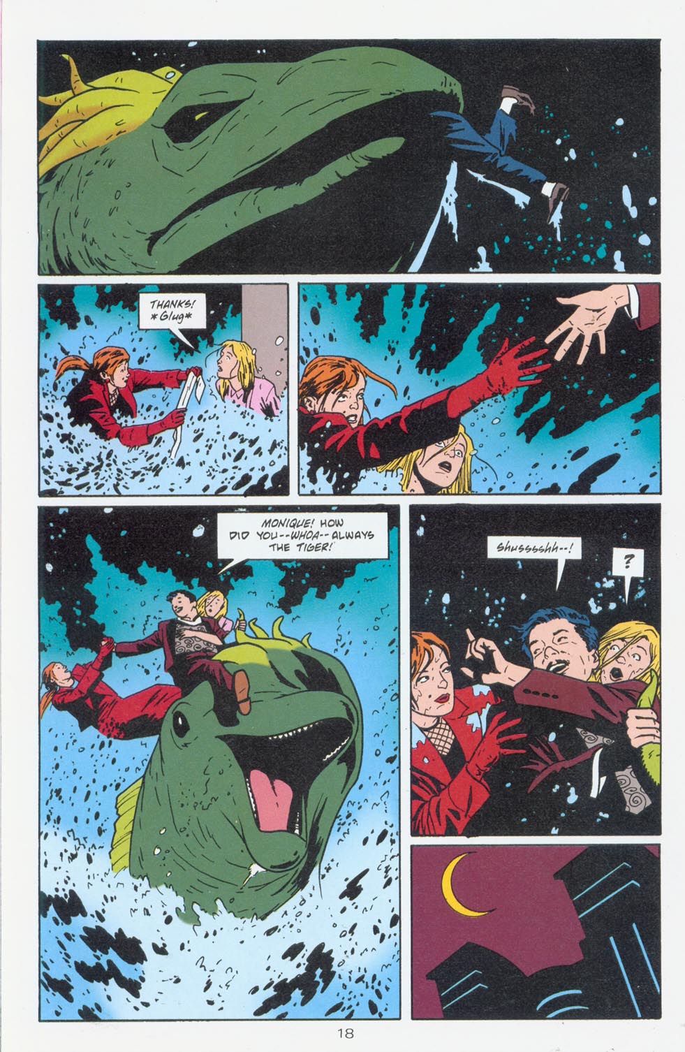 Read online Terminal City: Aerial Graffiti comic -  Issue #5 - 19
