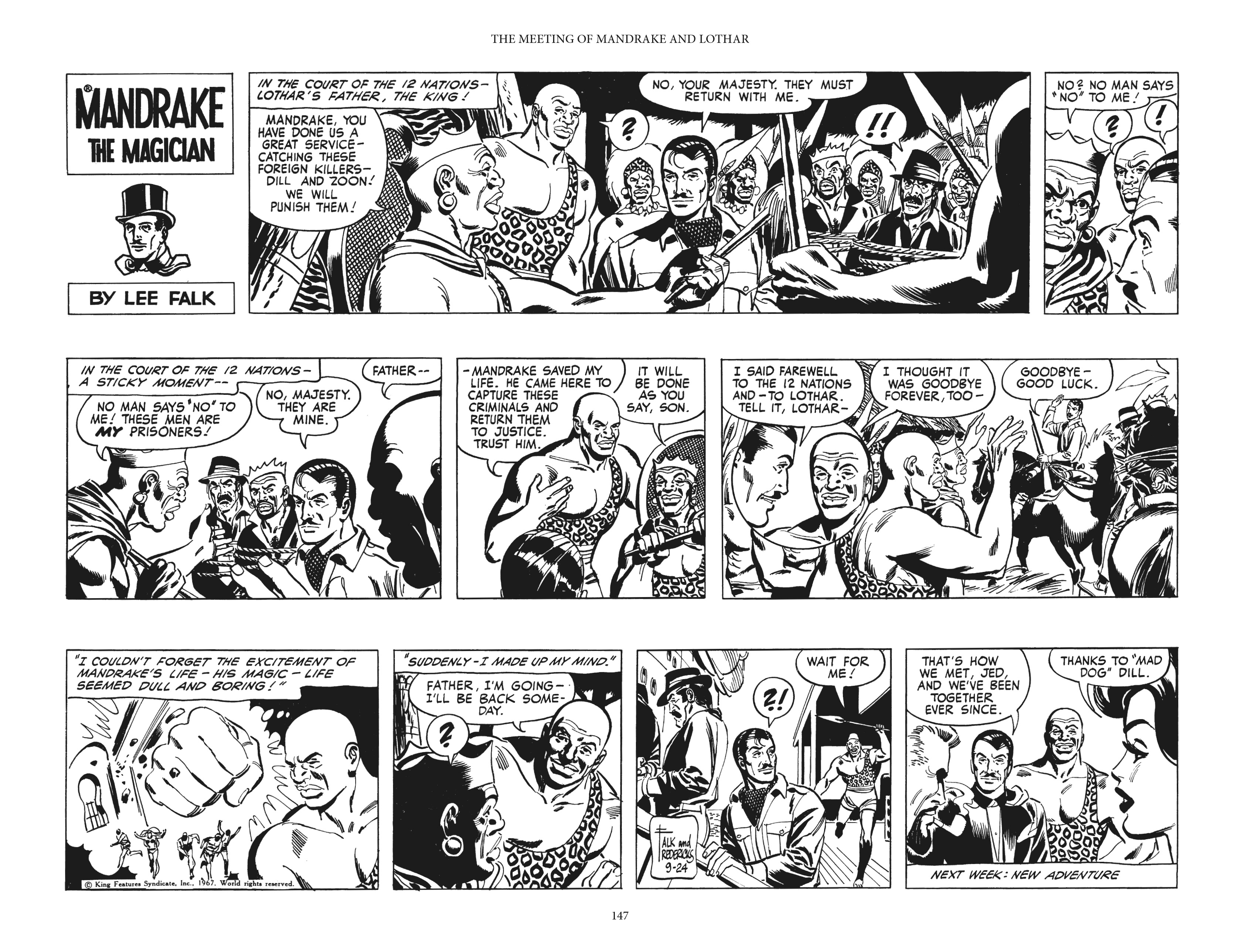 Read online Mandrake the Magician: The Fred Fredricks Sundays comic -  Issue # TPB (Part 2) - 48