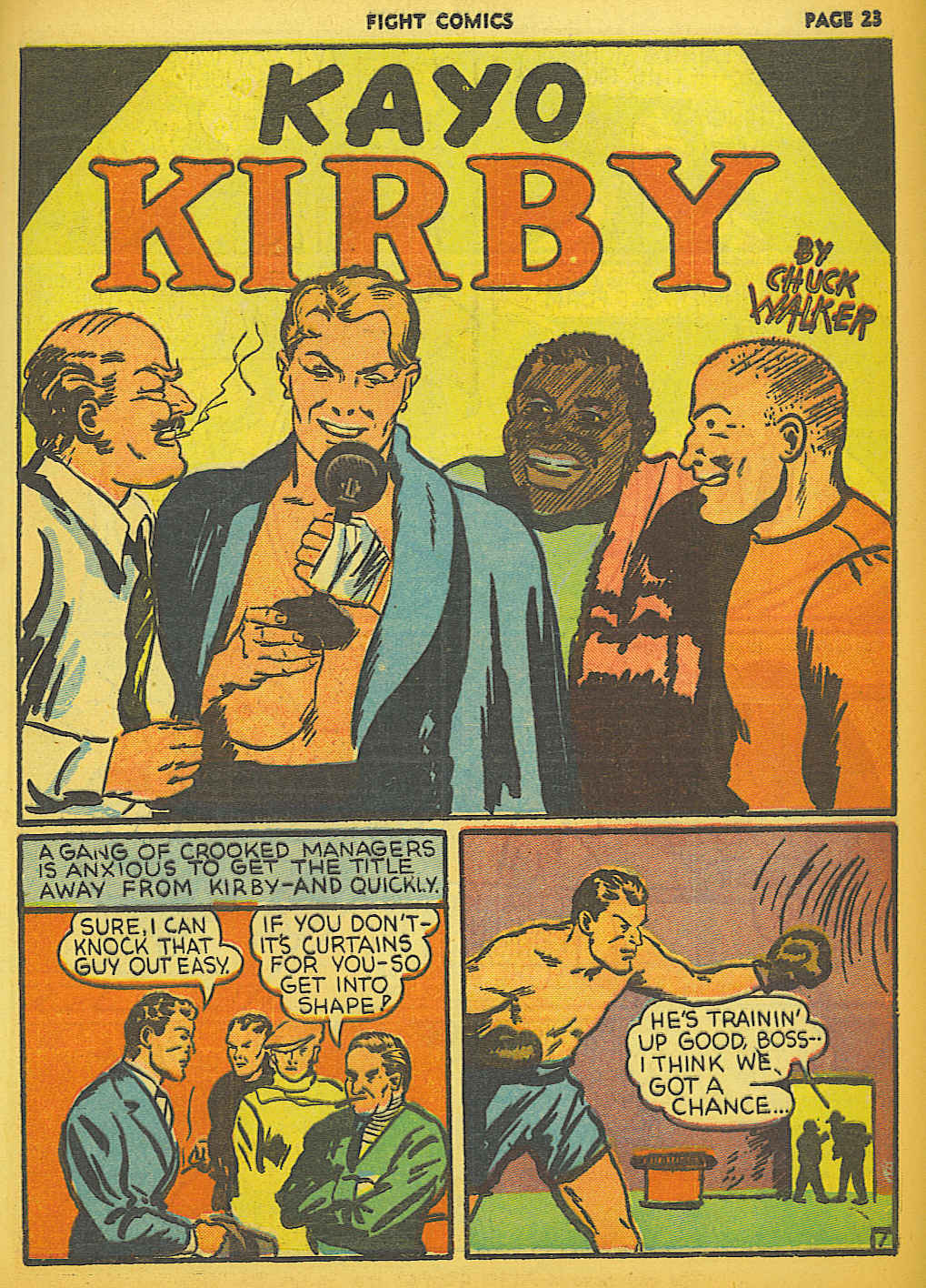 Read online Fight Comics comic -  Issue #2 - 25