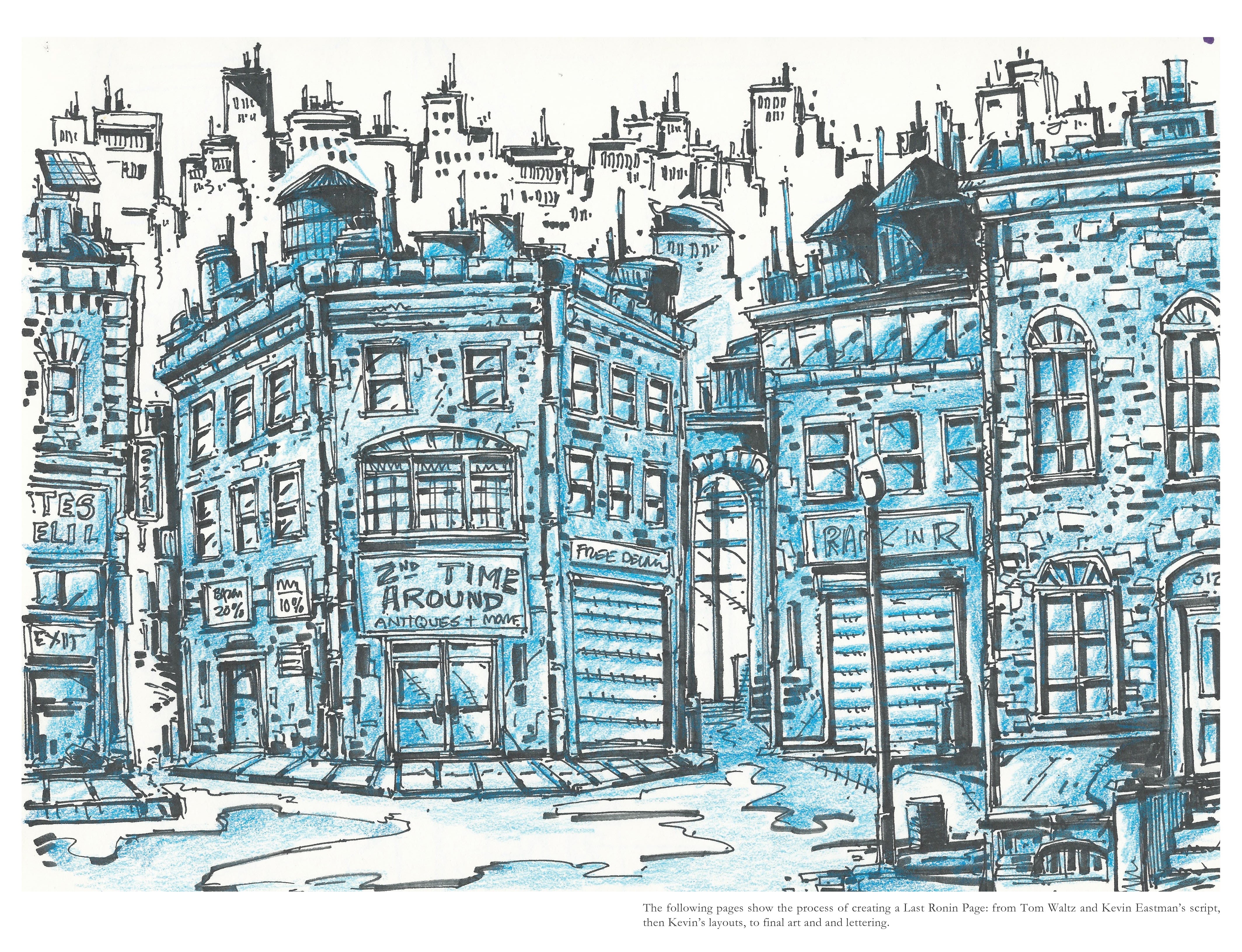 Read online Teenage Mutant Ninja Turtles: The Last Ronin Design Archive comic -  Issue # Full - 39