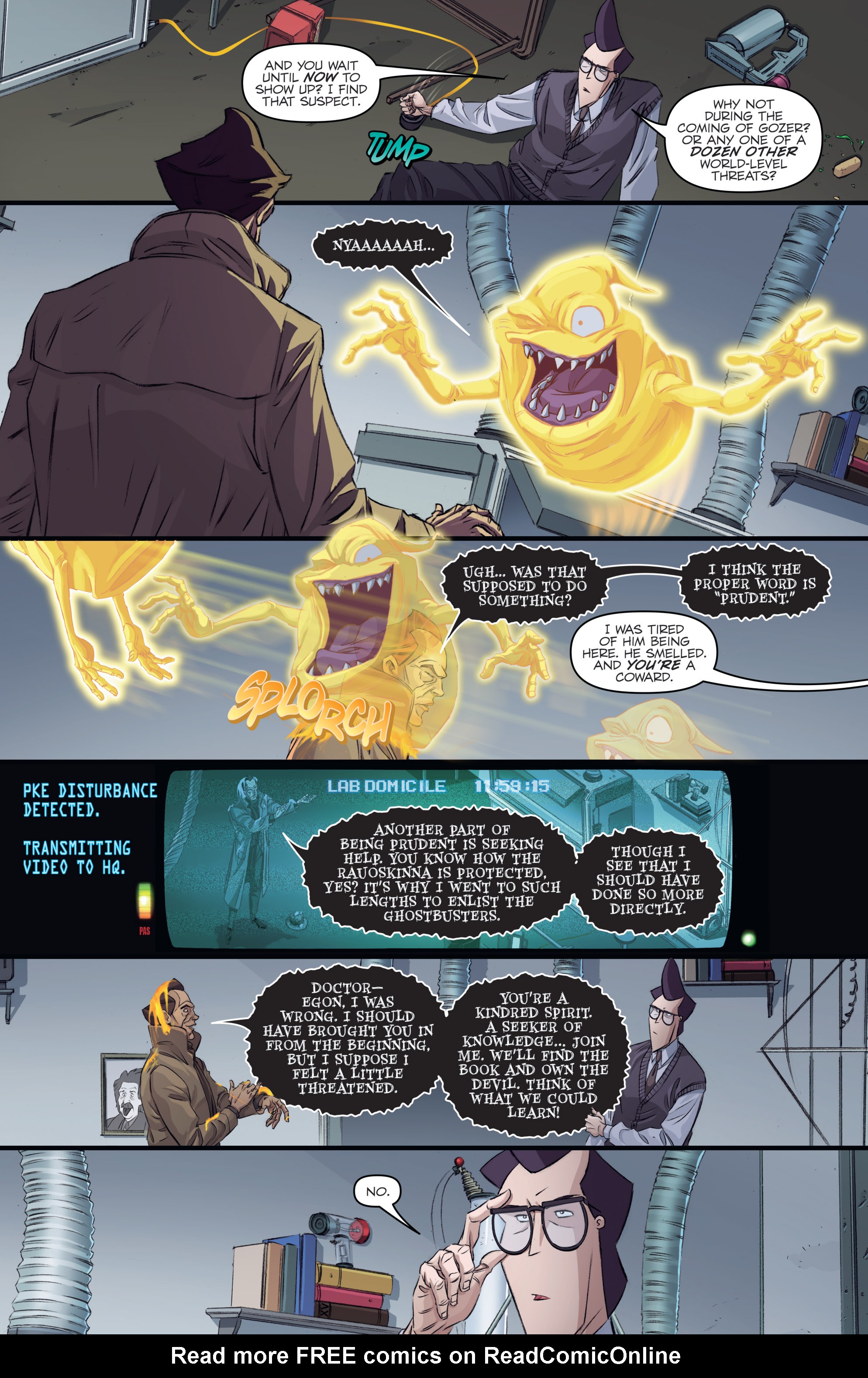 Read online Ghostbusters: International comic -  Issue #7 - 23