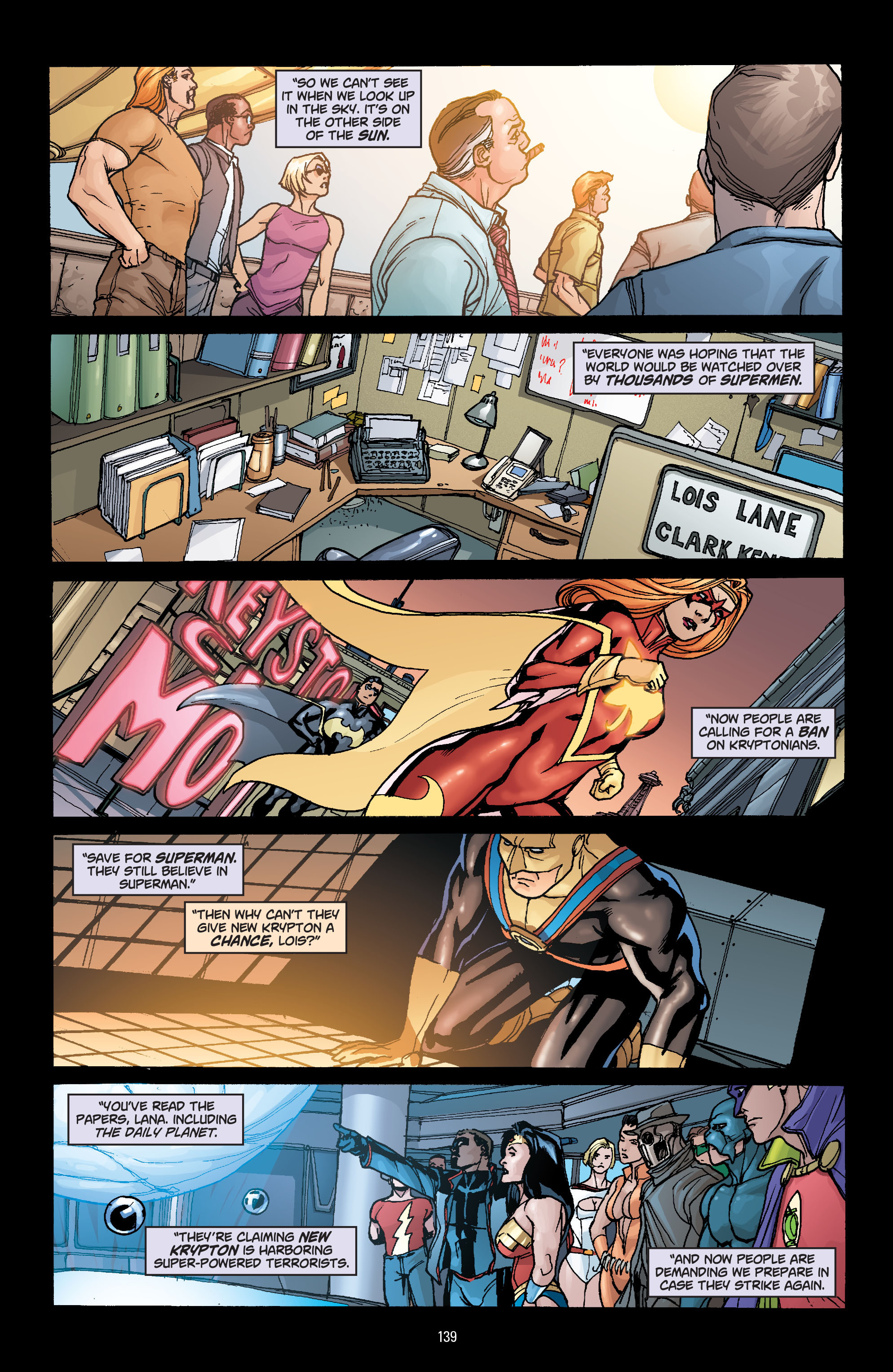 Read online Superman: New Krypton comic -  Issue # TPB 2 - 130