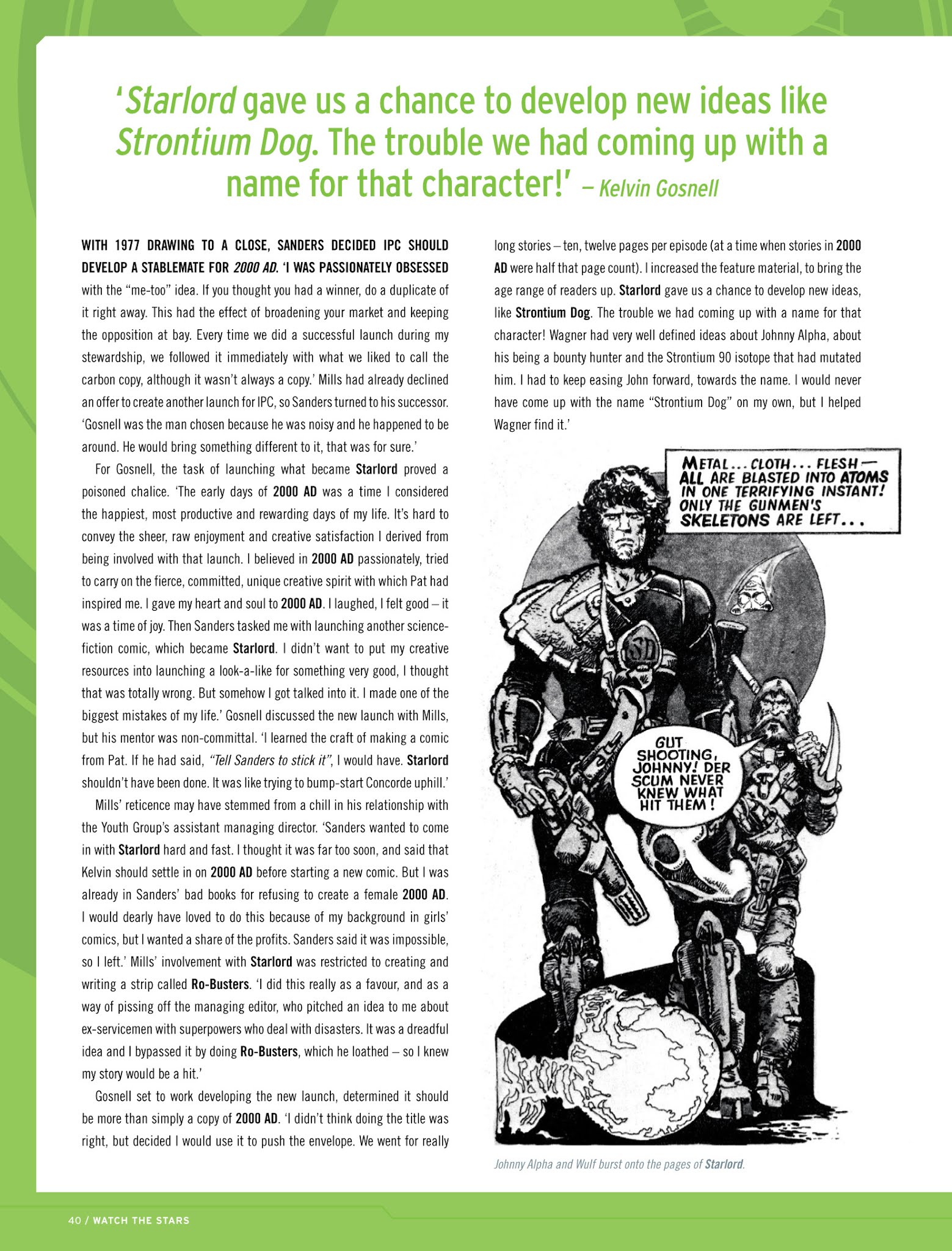 Read online Thrill-Power Overload: Forty Years of 2000 AD: Revised, Updated and Expanded! comic -  Issue # TPB (Part 1) - 41