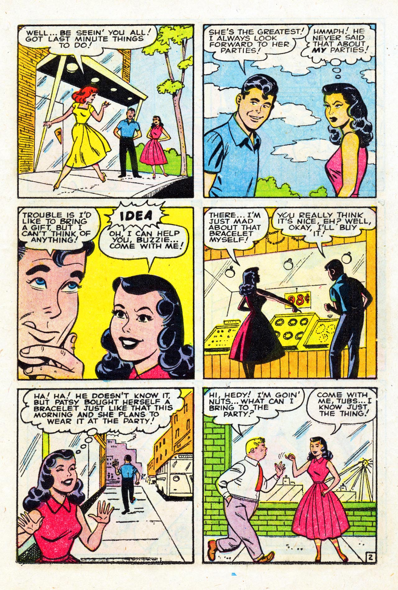 Read online Patsy and Hedy comic -  Issue #40 - 17